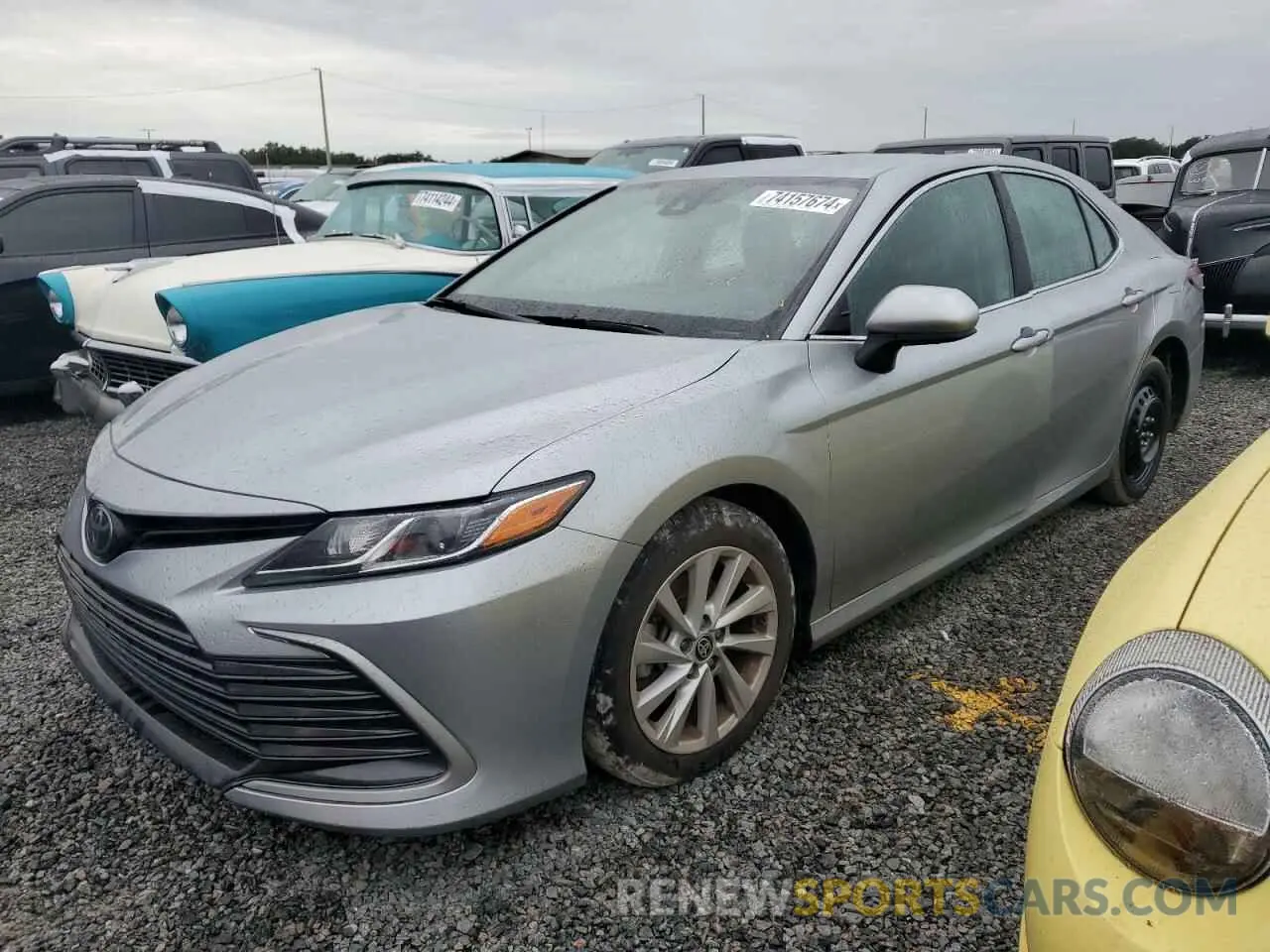 1 Photograph of a damaged car 4T1C11AKXNU666505 TOYOTA CAMRY 2022