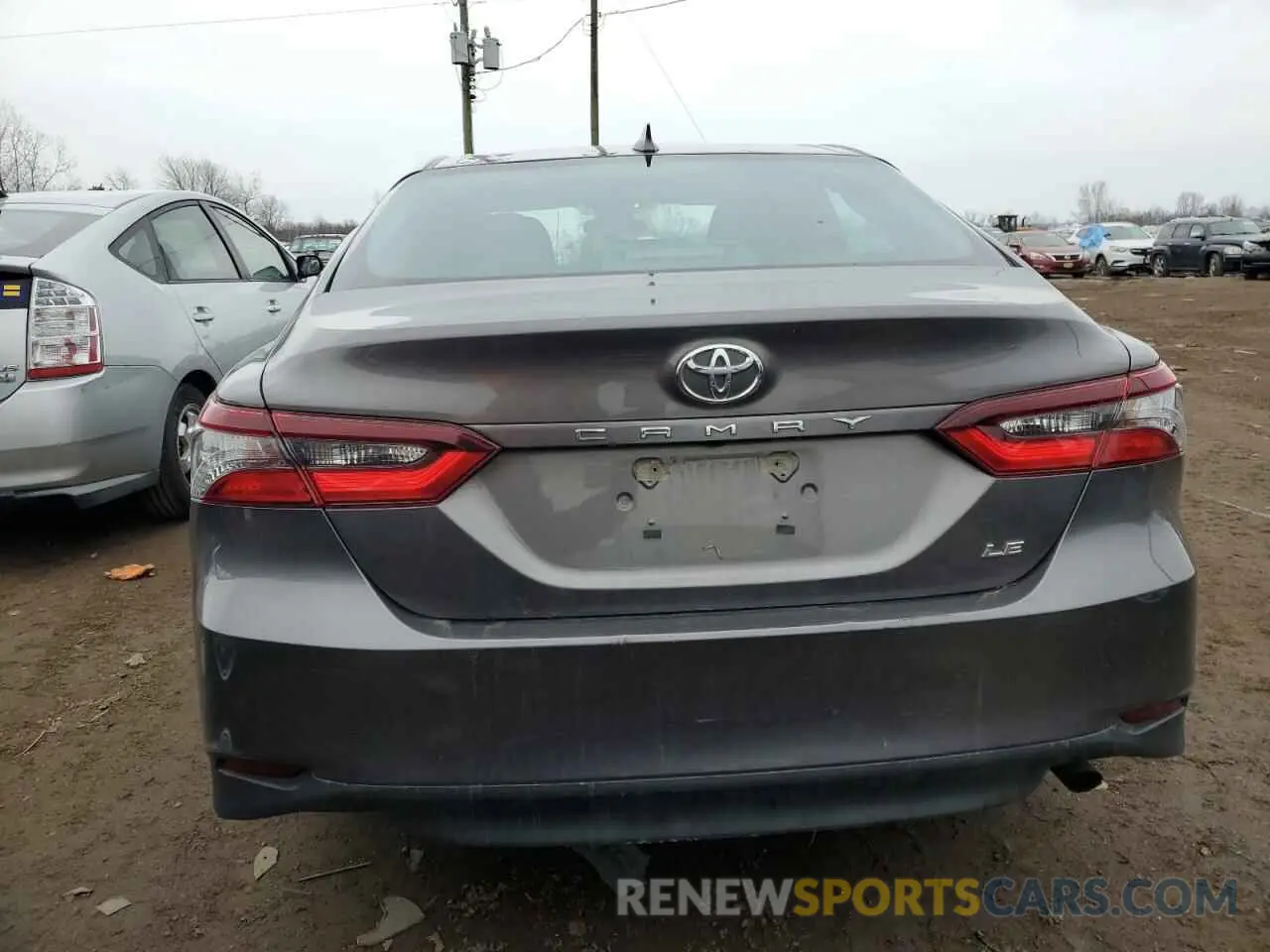 6 Photograph of a damaged car 4T1C11AKXNU679870 TOYOTA CAMRY 2022