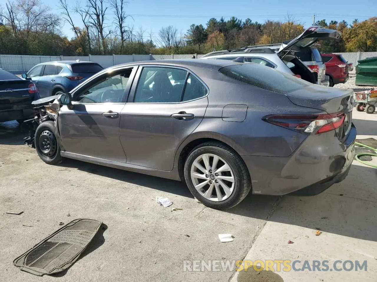 2 Photograph of a damaged car 4T1C11BK1NU054224 TOYOTA CAMRY 2022