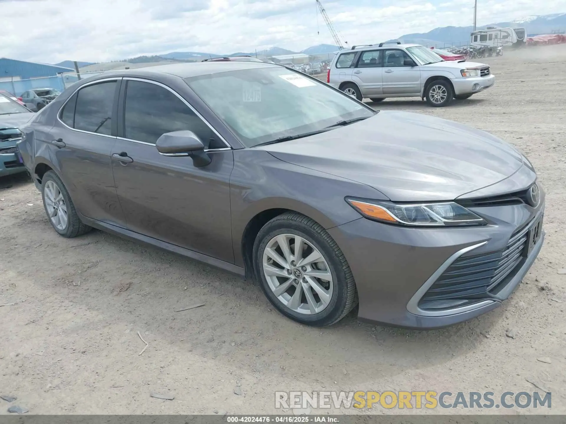 1 Photograph of a damaged car 4T1C11BK3NU052359 TOYOTA CAMRY 2022
