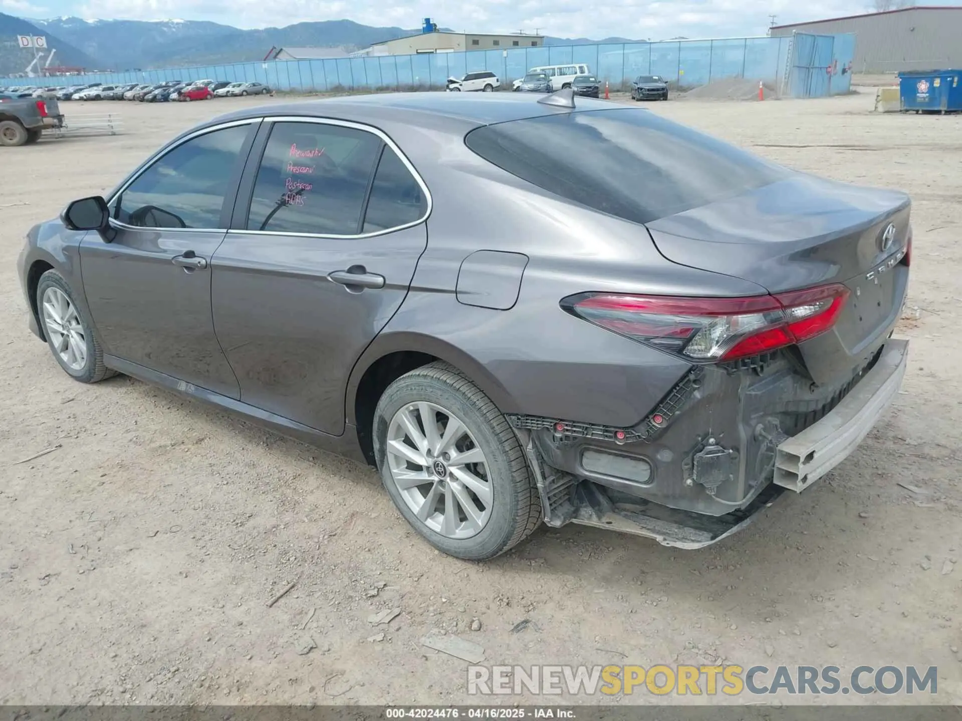 3 Photograph of a damaged car 4T1C11BK3NU052359 TOYOTA CAMRY 2022