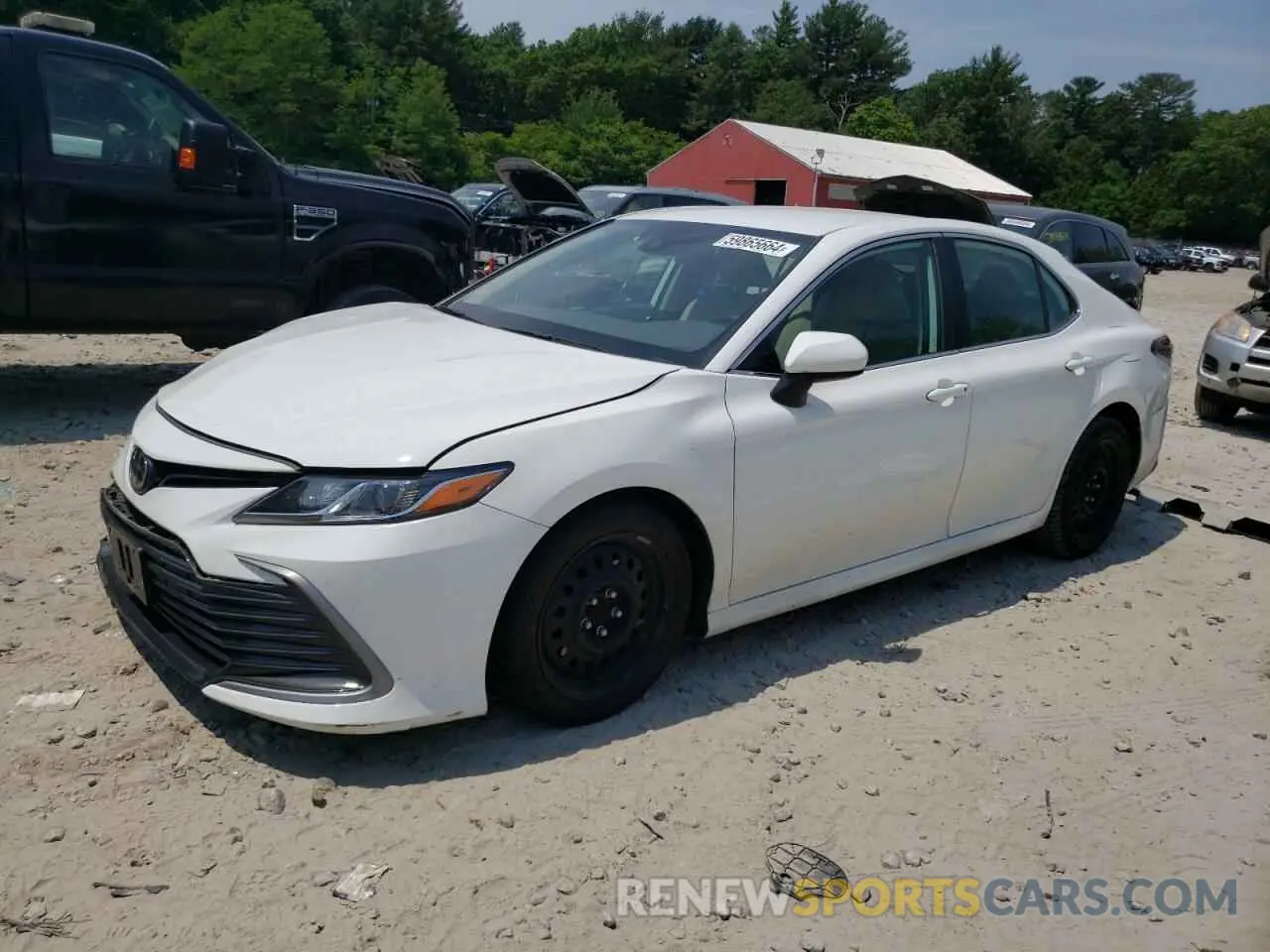 1 Photograph of a damaged car 4T1C11BK3NU066598 TOYOTA CAMRY 2022