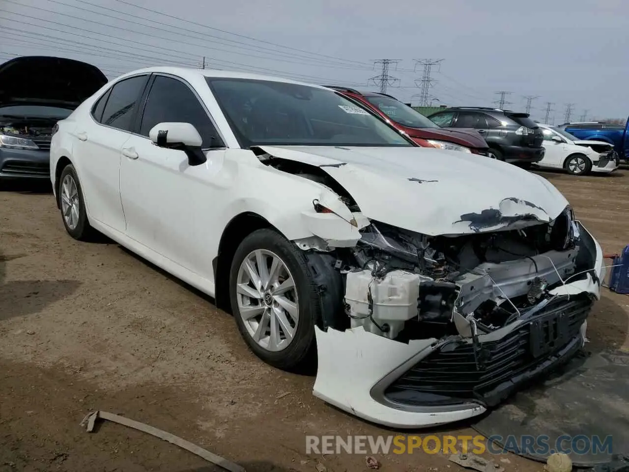 4 Photograph of a damaged car 4T1C11BK4NU049776 TOYOTA CAMRY 2022