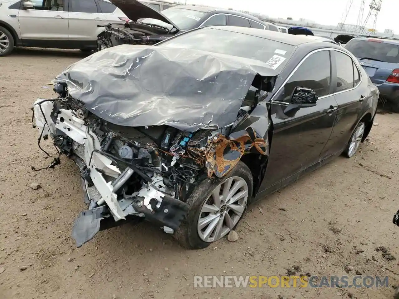 1 Photograph of a damaged car 4T1C11BK4NU058087 TOYOTA CAMRY 2022