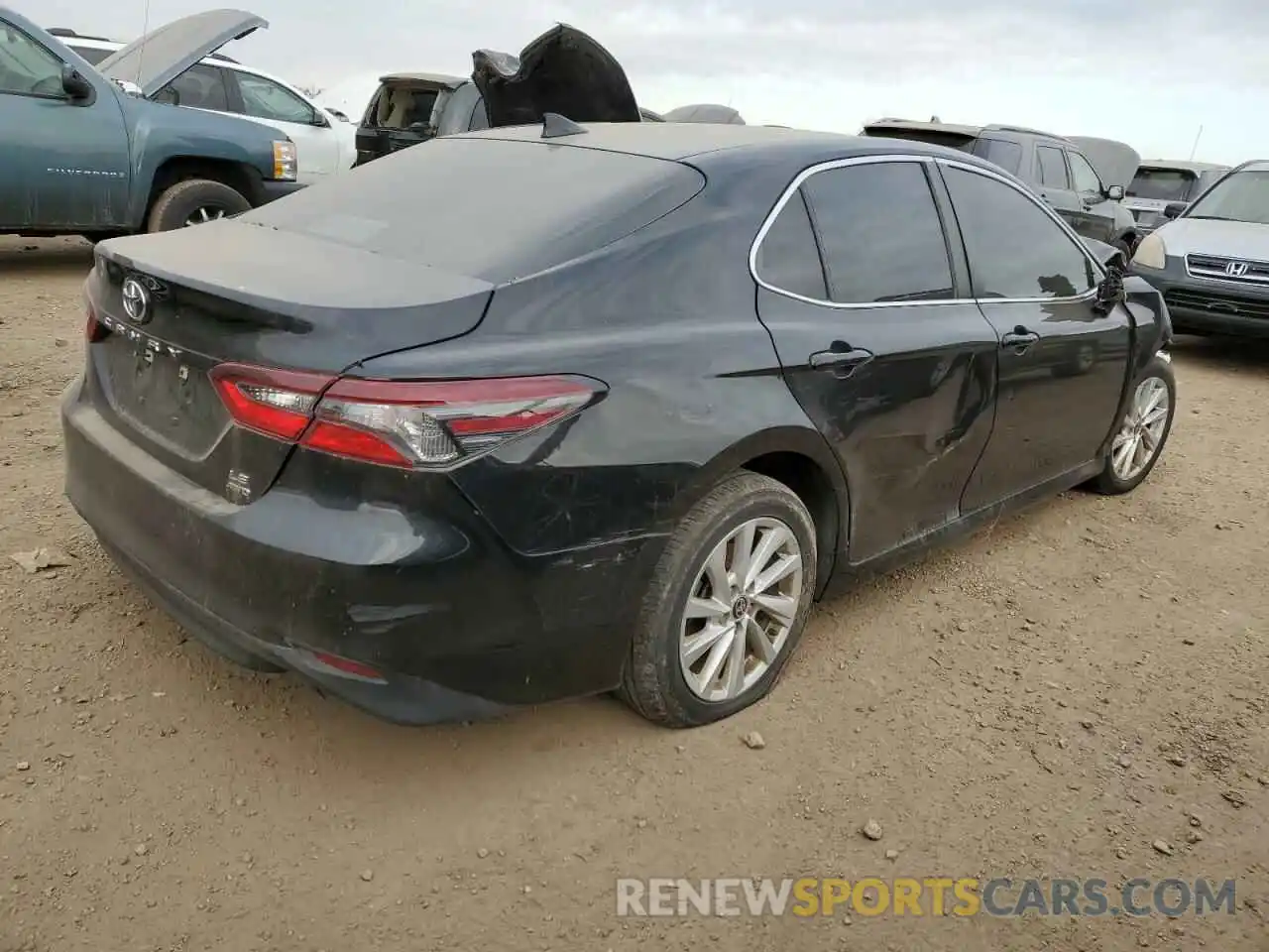 3 Photograph of a damaged car 4T1C11BK4NU058087 TOYOTA CAMRY 2022