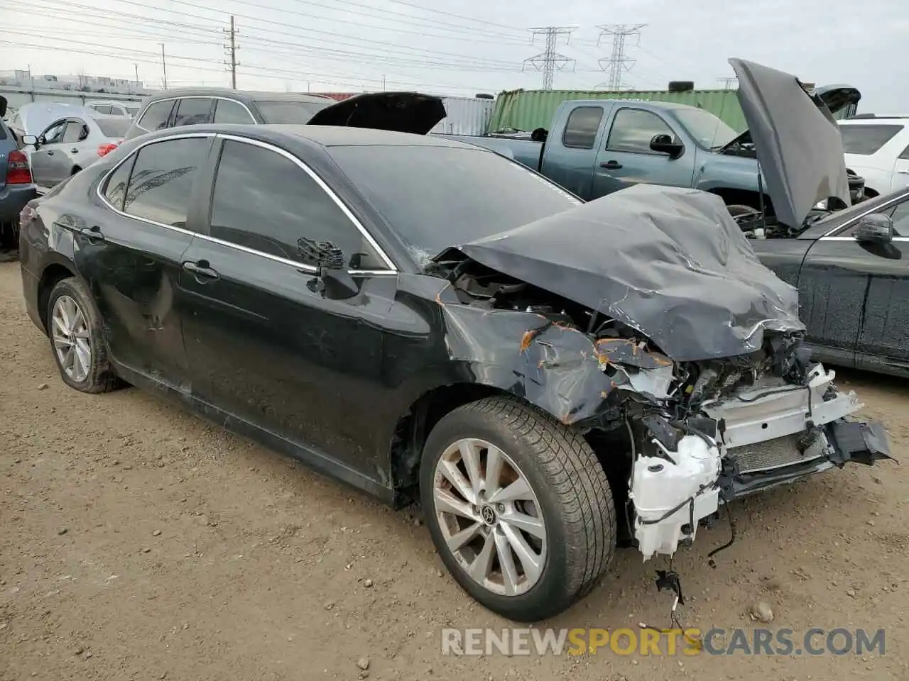 4 Photograph of a damaged car 4T1C11BK4NU058087 TOYOTA CAMRY 2022