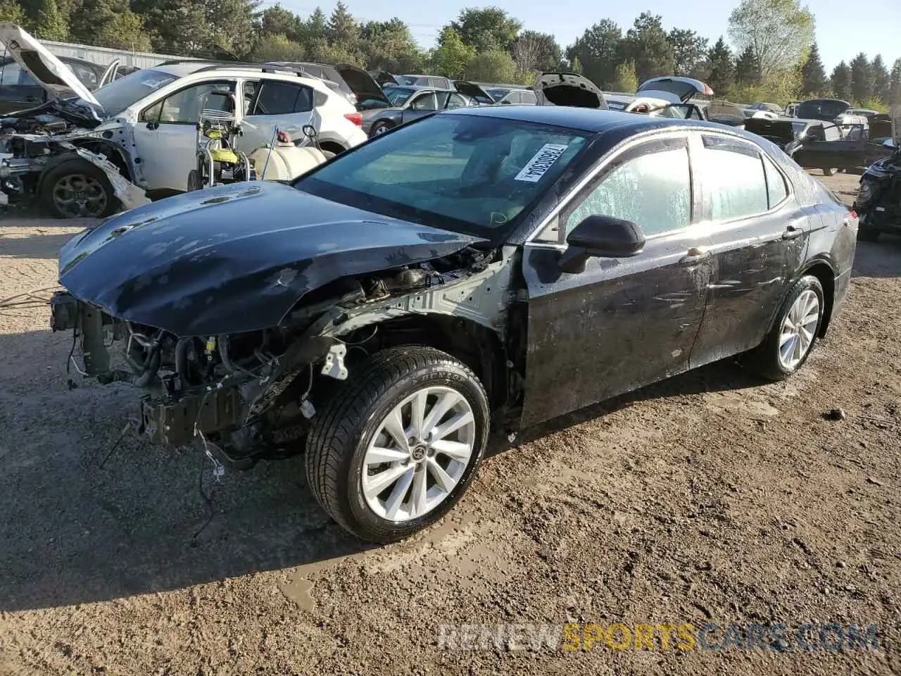 1 Photograph of a damaged car 4T1C11BK6NU049956 TOYOTA CAMRY 2022