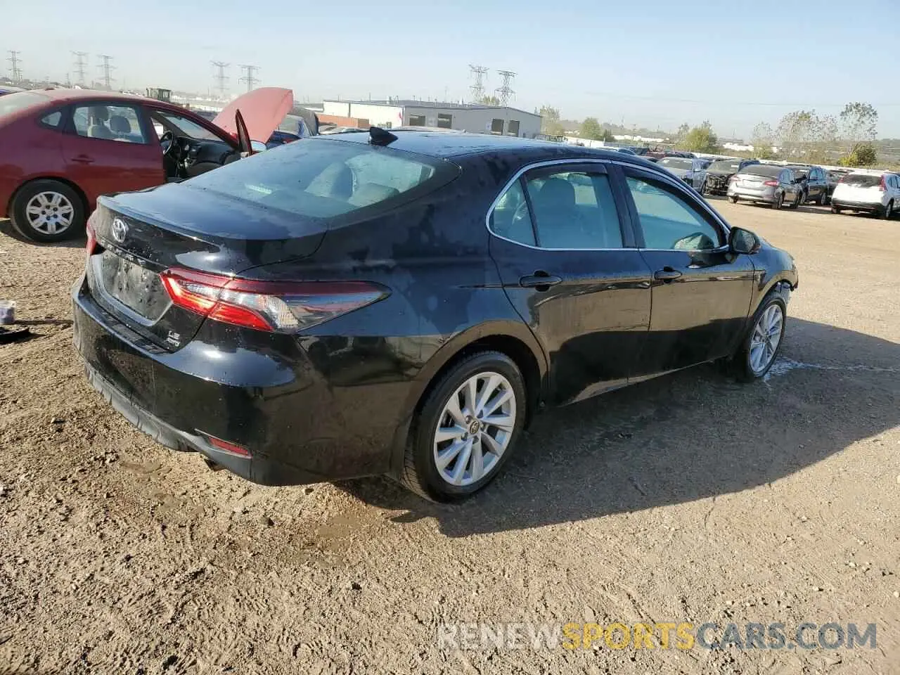 3 Photograph of a damaged car 4T1C11BK6NU049956 TOYOTA CAMRY 2022
