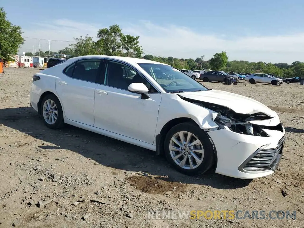 4 Photograph of a damaged car 4T1C11BK7NU070265 TOYOTA CAMRY 2022