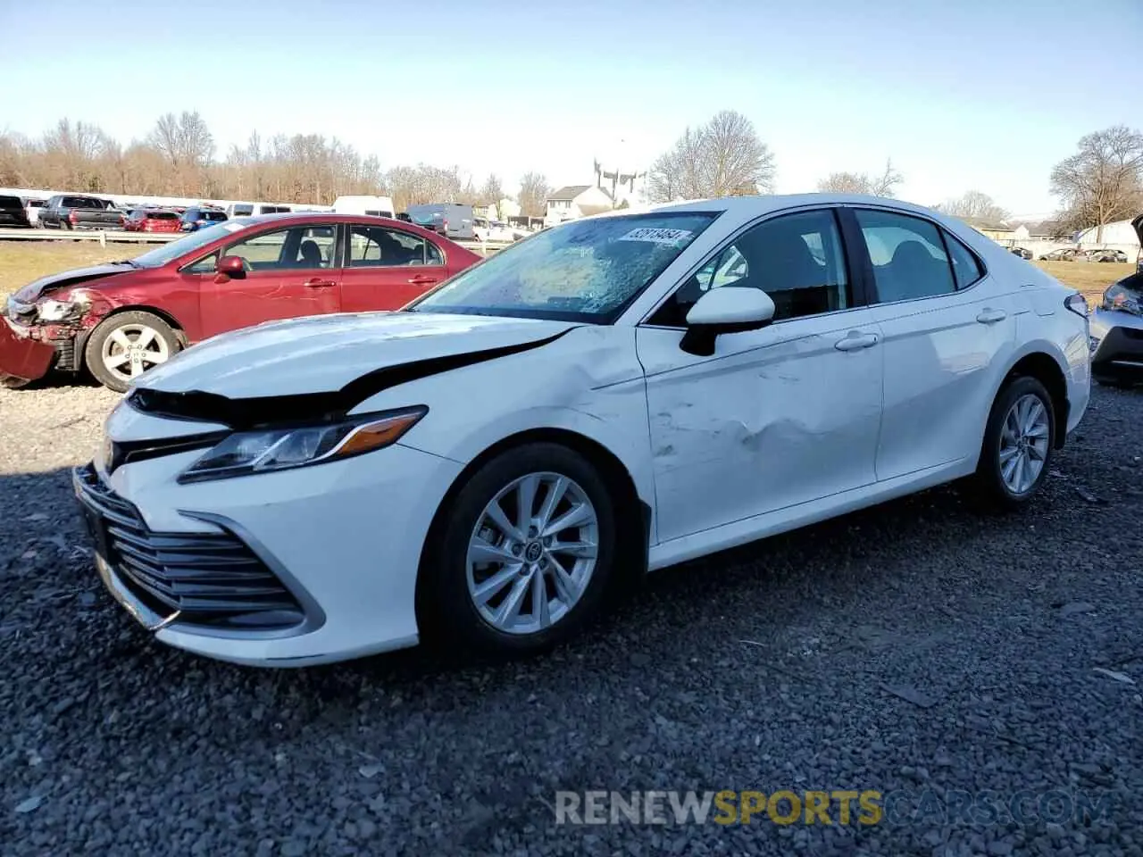 1 Photograph of a damaged car 4T1C11BKXNU049197 TOYOTA CAMRY 2022