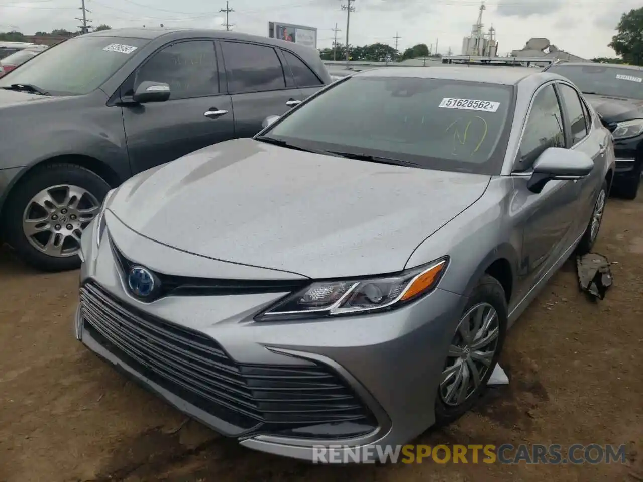 2 Photograph of a damaged car 4T1C31AK1NU584110 TOYOTA CAMRY 2022