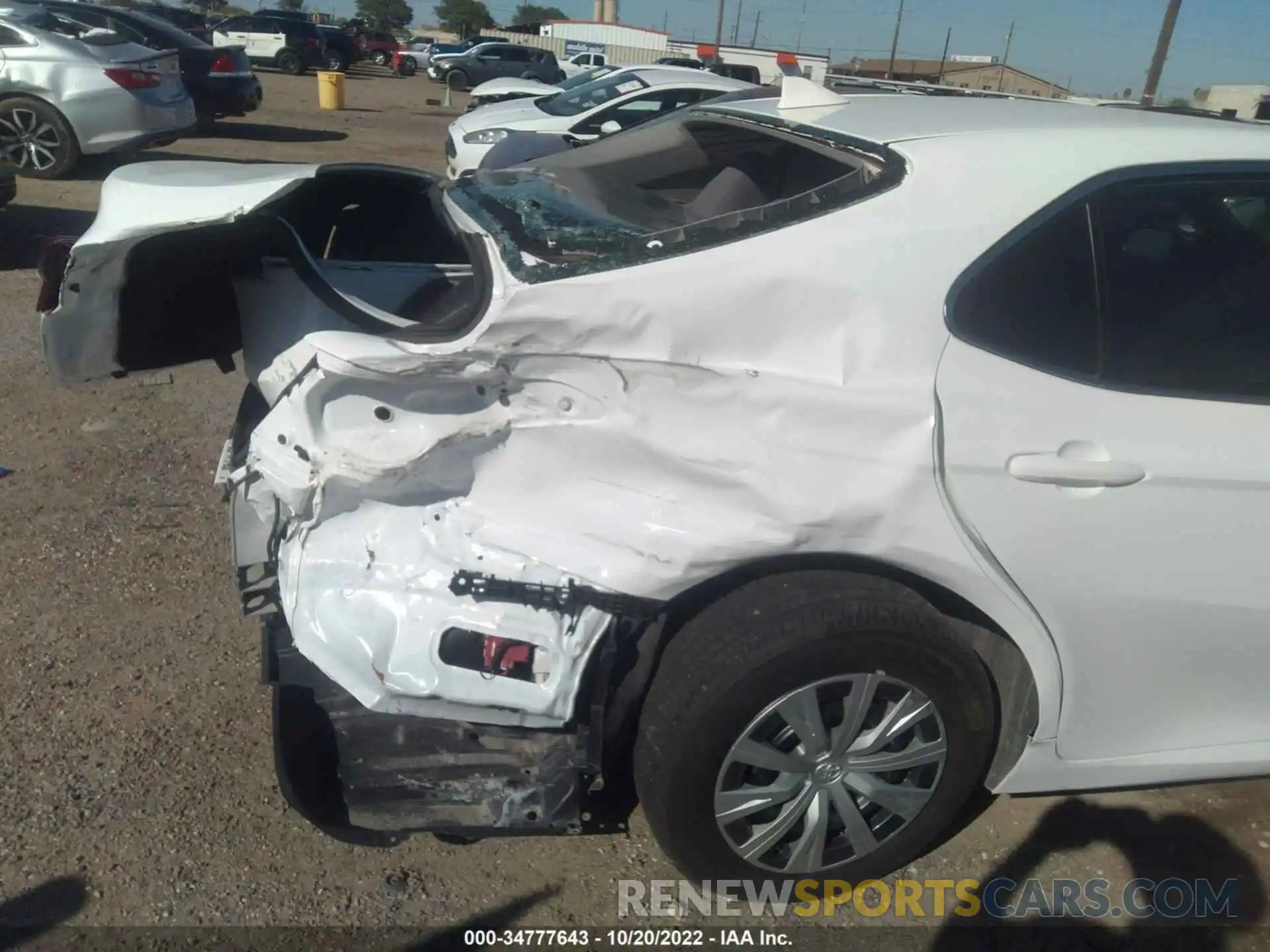 6 Photograph of a damaged car 4T1C31AK2NU572547 TOYOTA CAMRY 2022