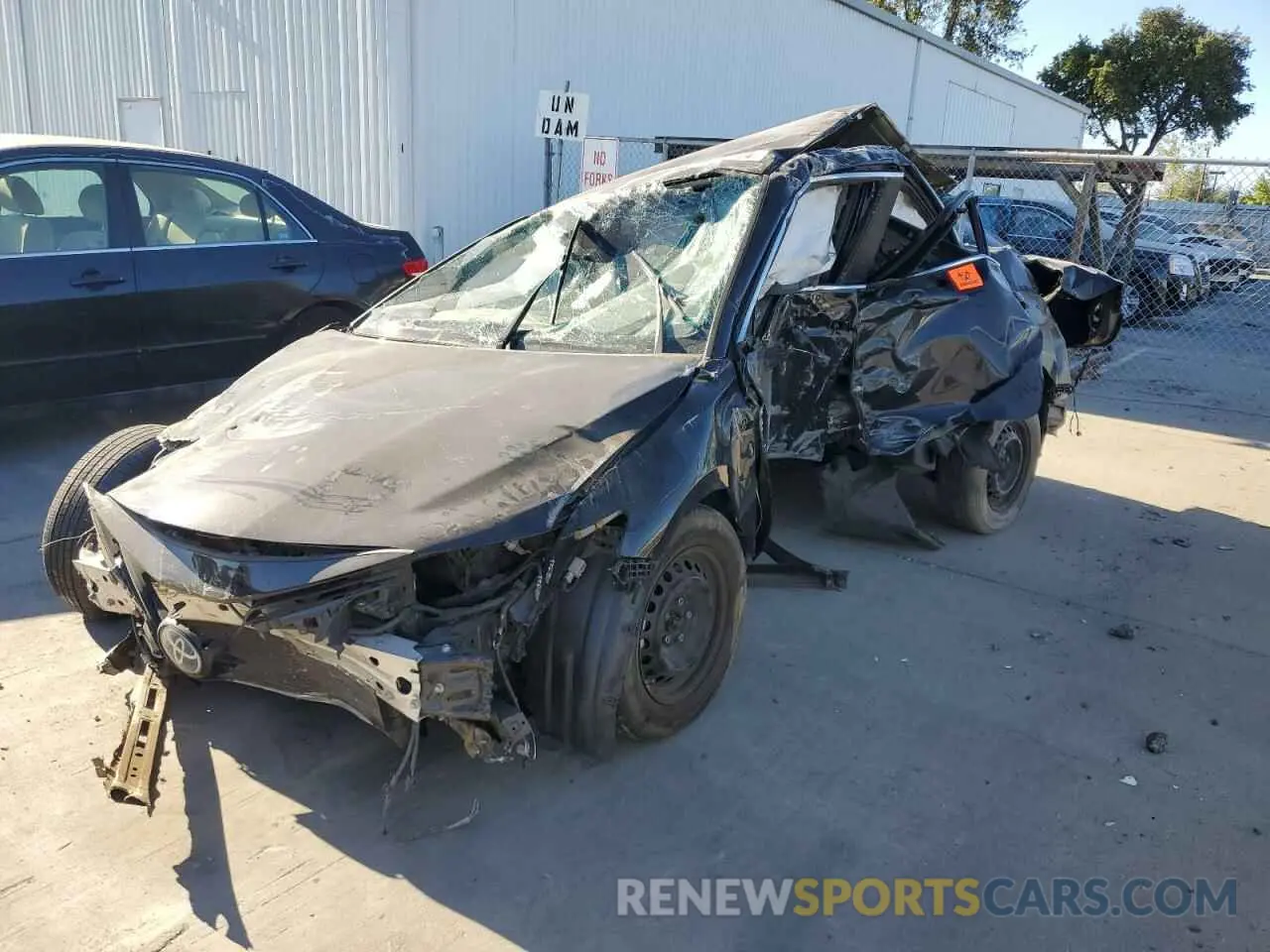 1 Photograph of a damaged car 4T1C31AK2NU573049 TOYOTA CAMRY 2022