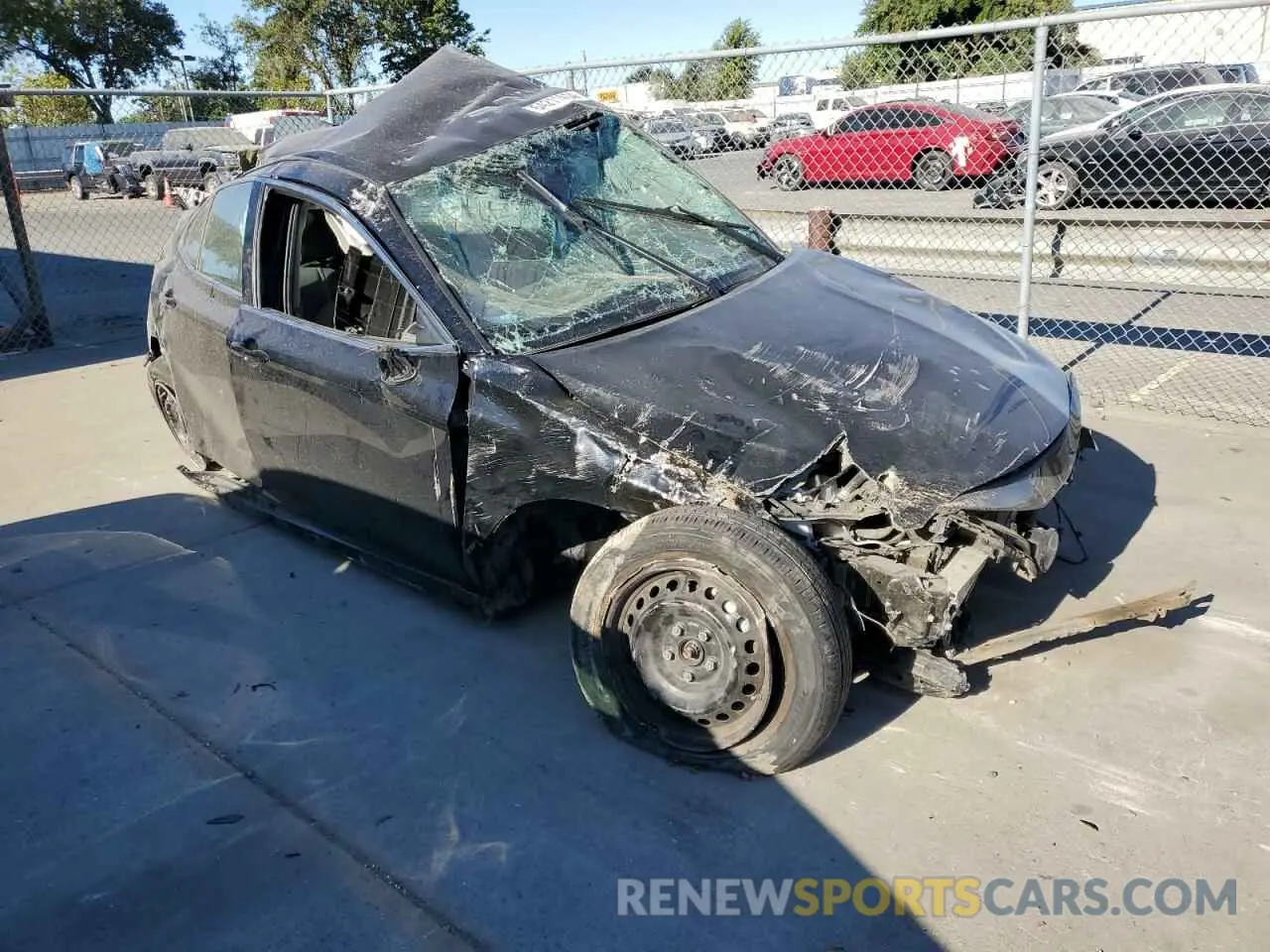 4 Photograph of a damaged car 4T1C31AK2NU573049 TOYOTA CAMRY 2022