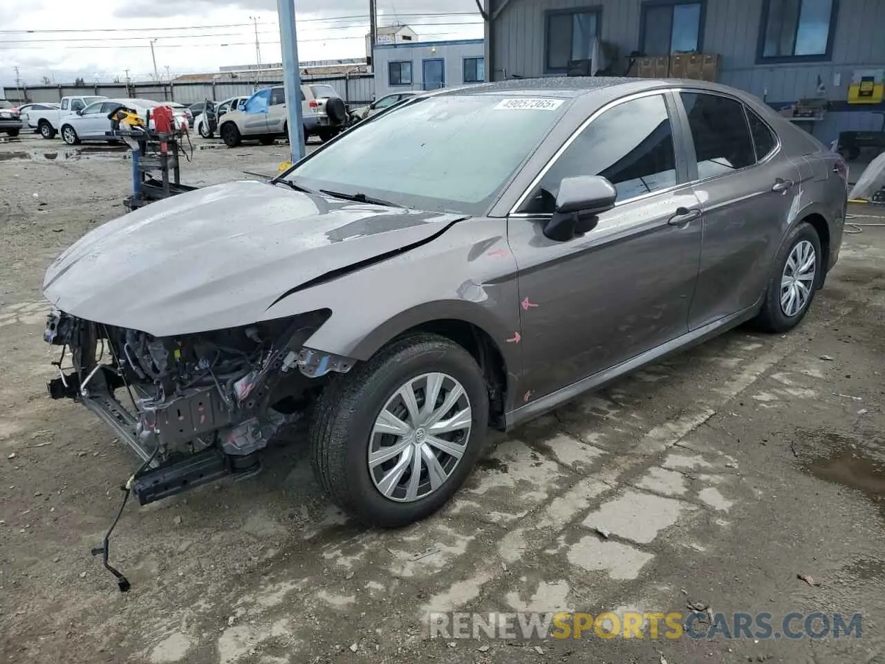 1 Photograph of a damaged car 4T1C31AK2NU589168 TOYOTA CAMRY 2022