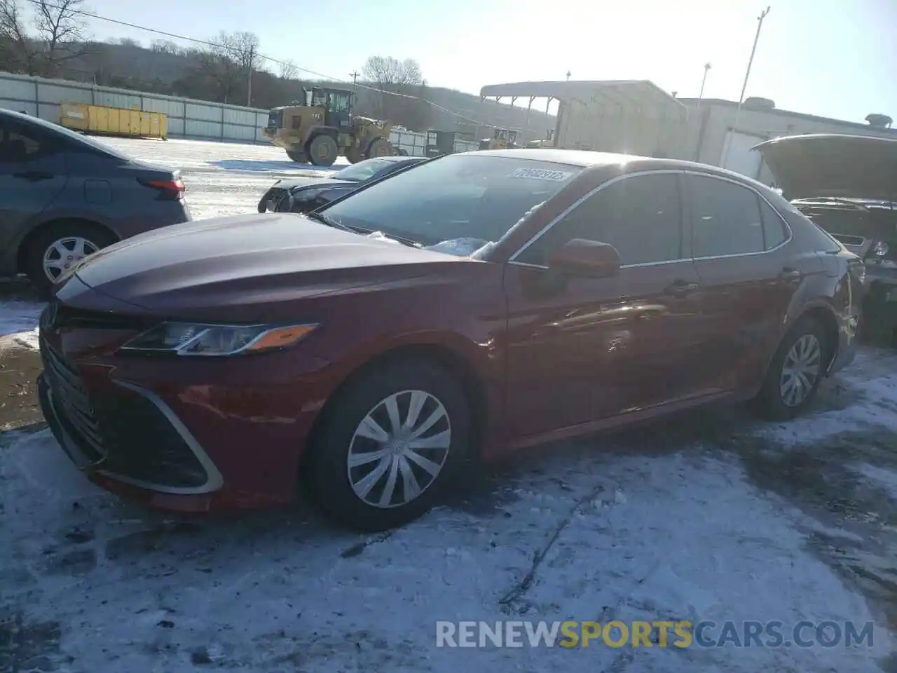 1 Photograph of a damaged car 4T1C31AK2NU597061 TOYOTA CAMRY 2022