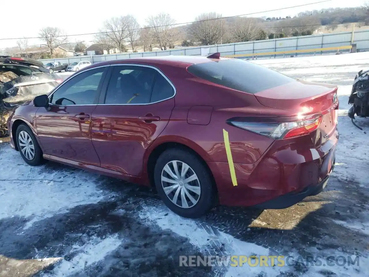 2 Photograph of a damaged car 4T1C31AK2NU597061 TOYOTA CAMRY 2022