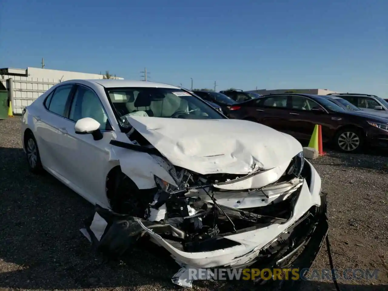 1 Photograph of a damaged car 4T1C31AK3NU578809 TOYOTA CAMRY 2022