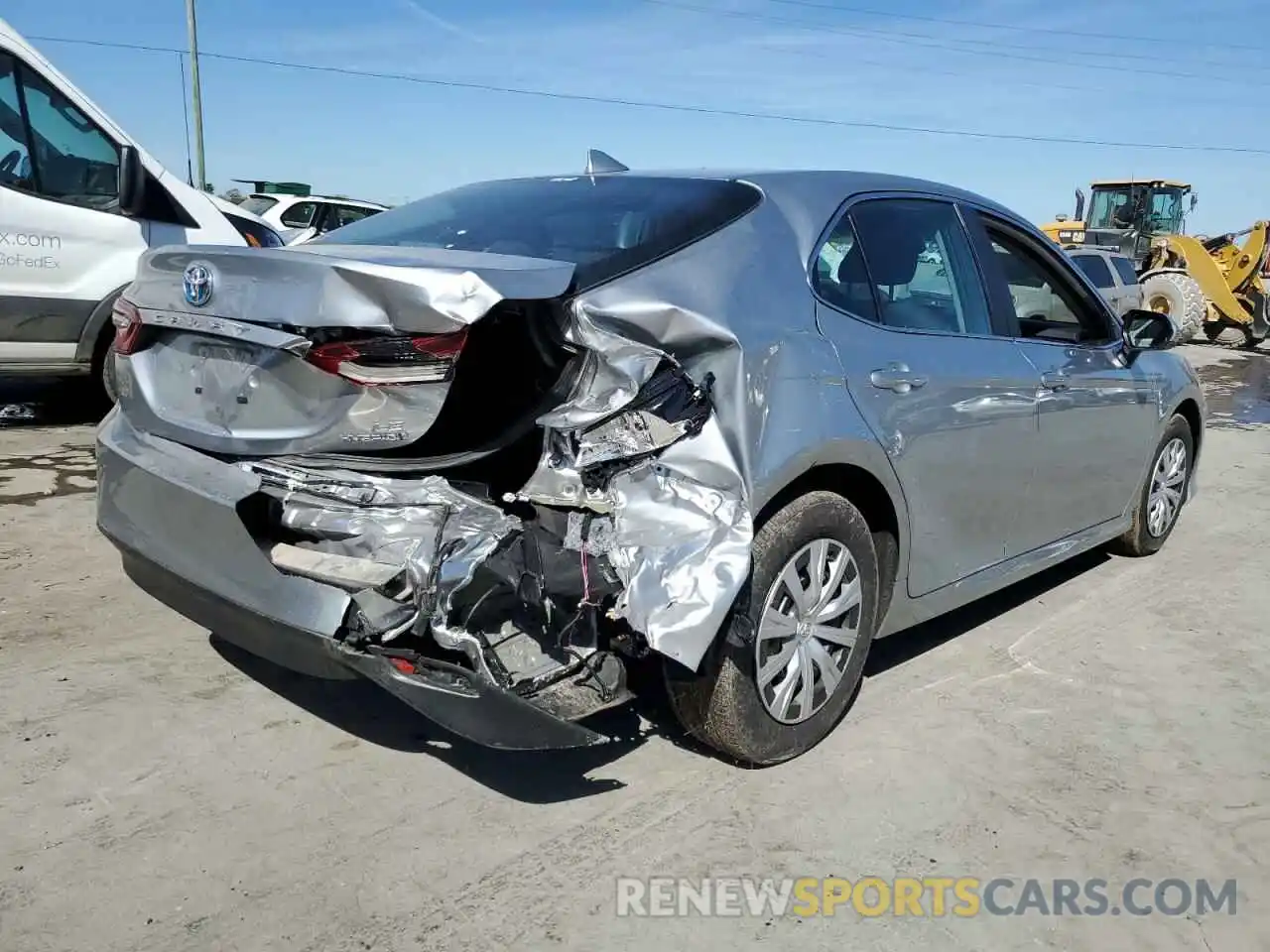 4 Photograph of a damaged car 4T1C31AK3NU578986 TOYOTA CAMRY 2022