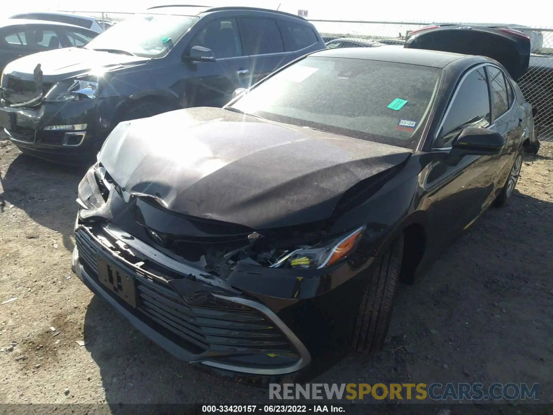 6 Photograph of a damaged car 4T1C31AK3NU586831 TOYOTA CAMRY 2022