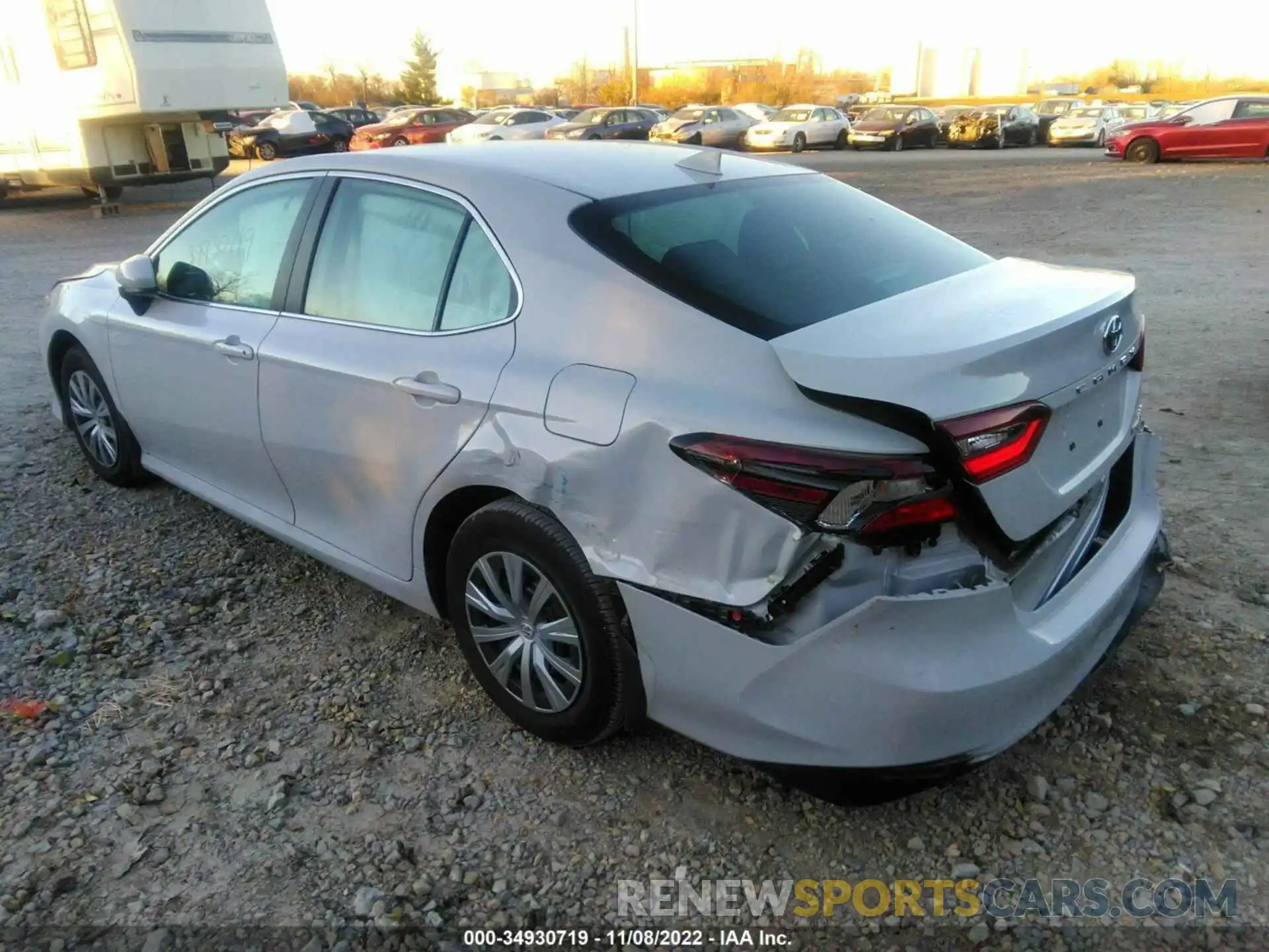 3 Photograph of a damaged car 4T1C31AK4NU037901 TOYOTA CAMRY 2022