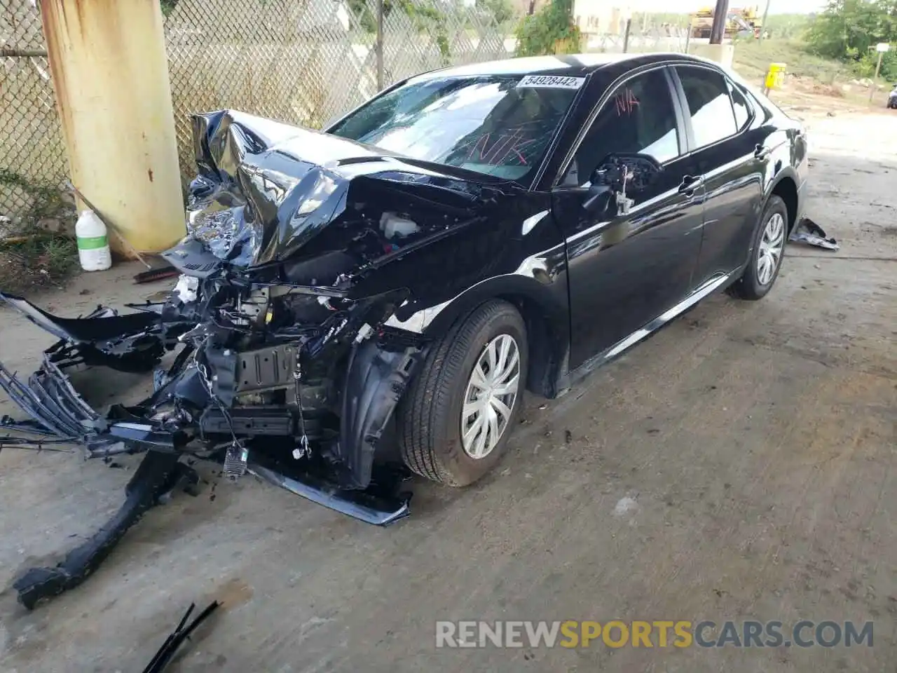 2 Photograph of a damaged car 4T1C31AK4NU587759 TOYOTA CAMRY 2022