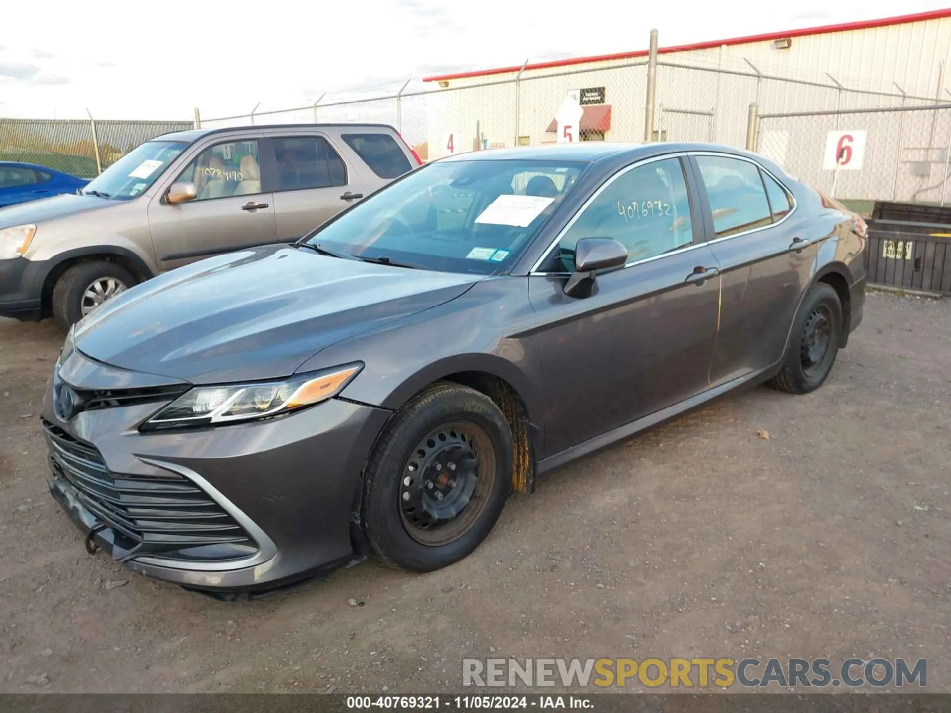 2 Photograph of a damaged car 4T1C31AK4NU594078 TOYOTA CAMRY 2022