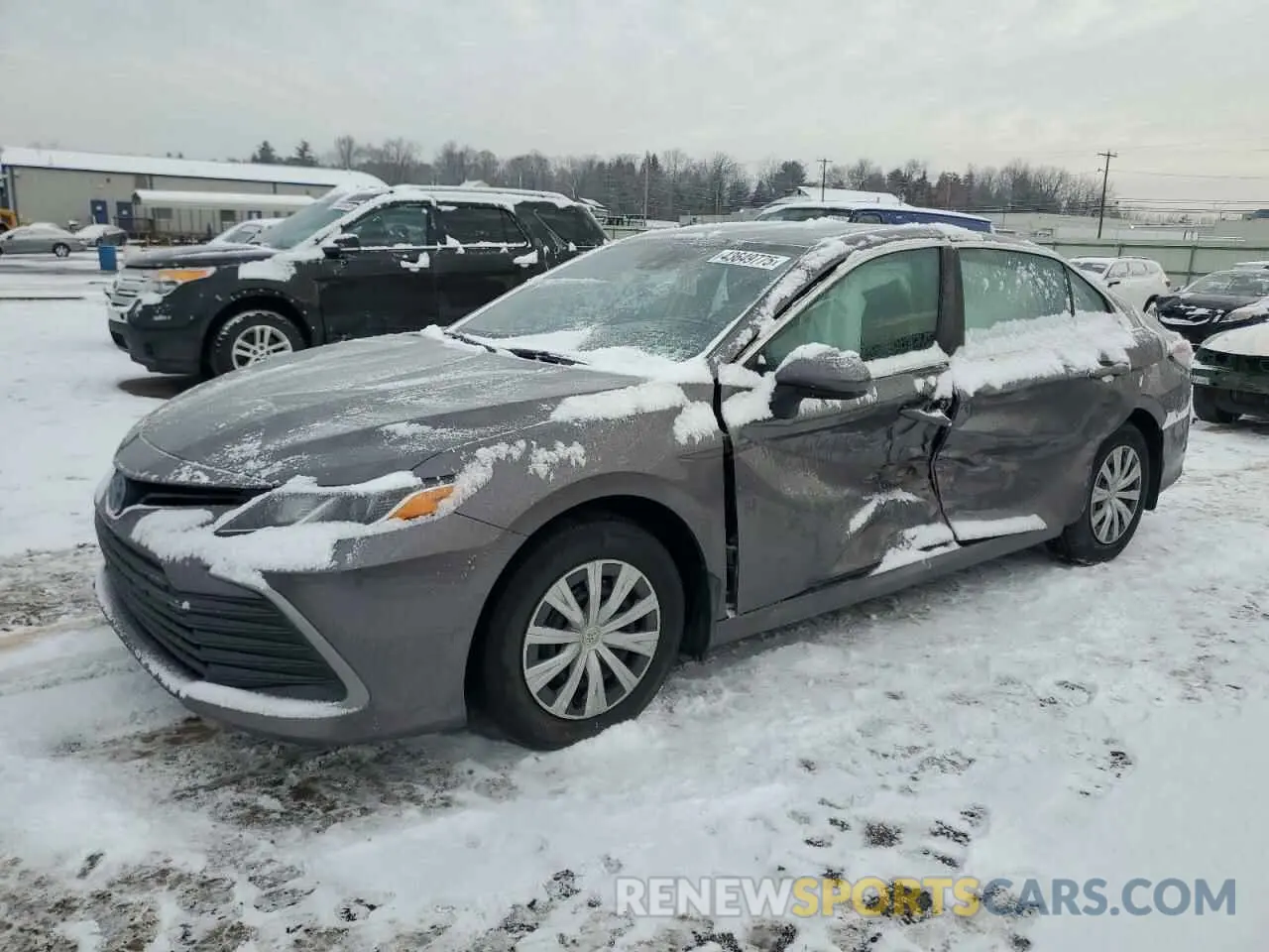 1 Photograph of a damaged car 4T1C31AK4NU596736 TOYOTA CAMRY 2022