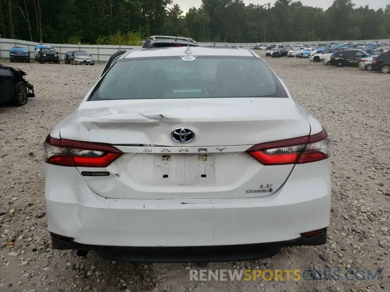 6 Photograph of a damaged car 4T1C31AK5NU035980 TOYOTA CAMRY 2022