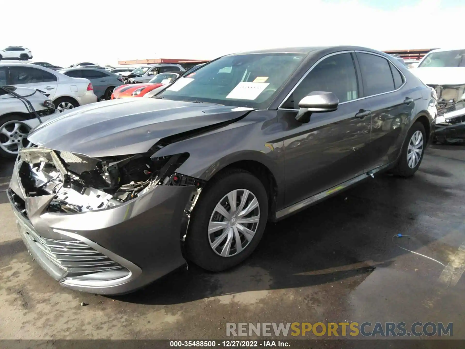 2 Photograph of a damaged car 4T1C31AK5NU575071 TOYOTA CAMRY 2022