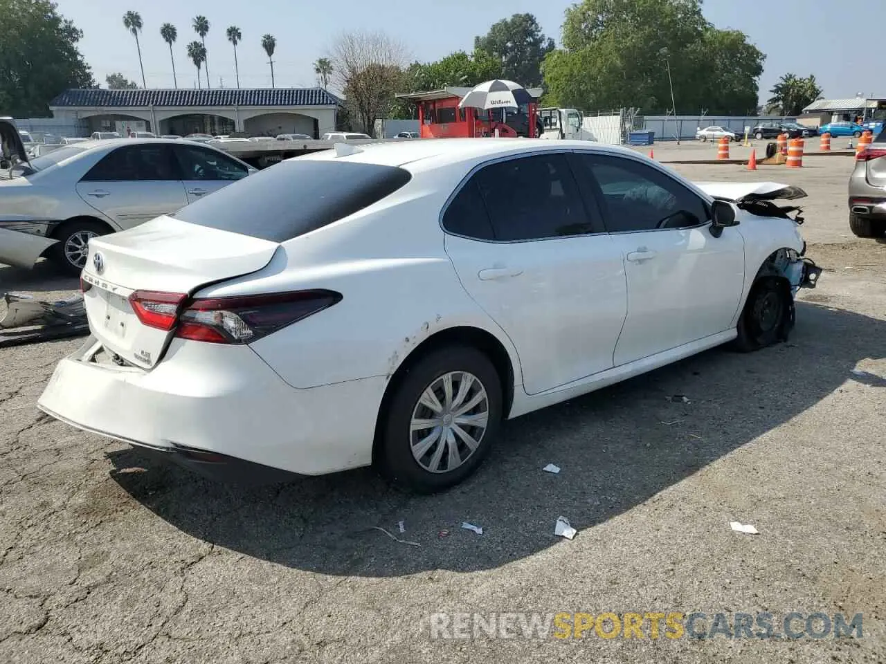 3 Photograph of a damaged car 4T1C31AK5NU594574 TOYOTA CAMRY 2022