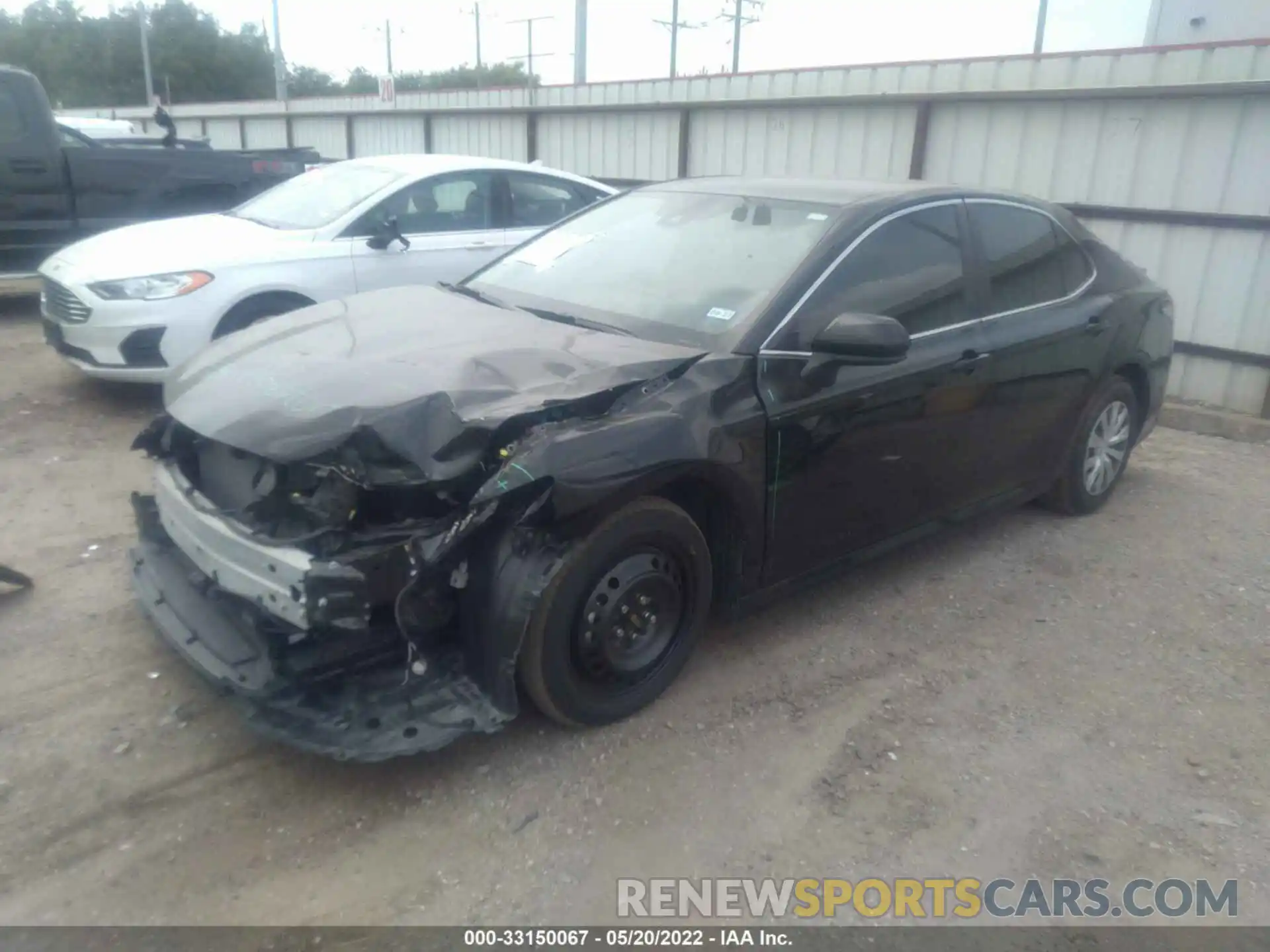 2 Photograph of a damaged car 4T1C31AK6NU571711 TOYOTA CAMRY 2022