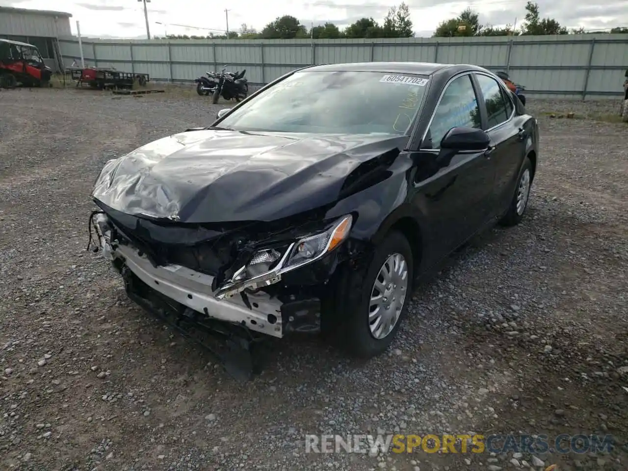 2 Photograph of a damaged car 4T1C31AK6NU578822 TOYOTA CAMRY 2022