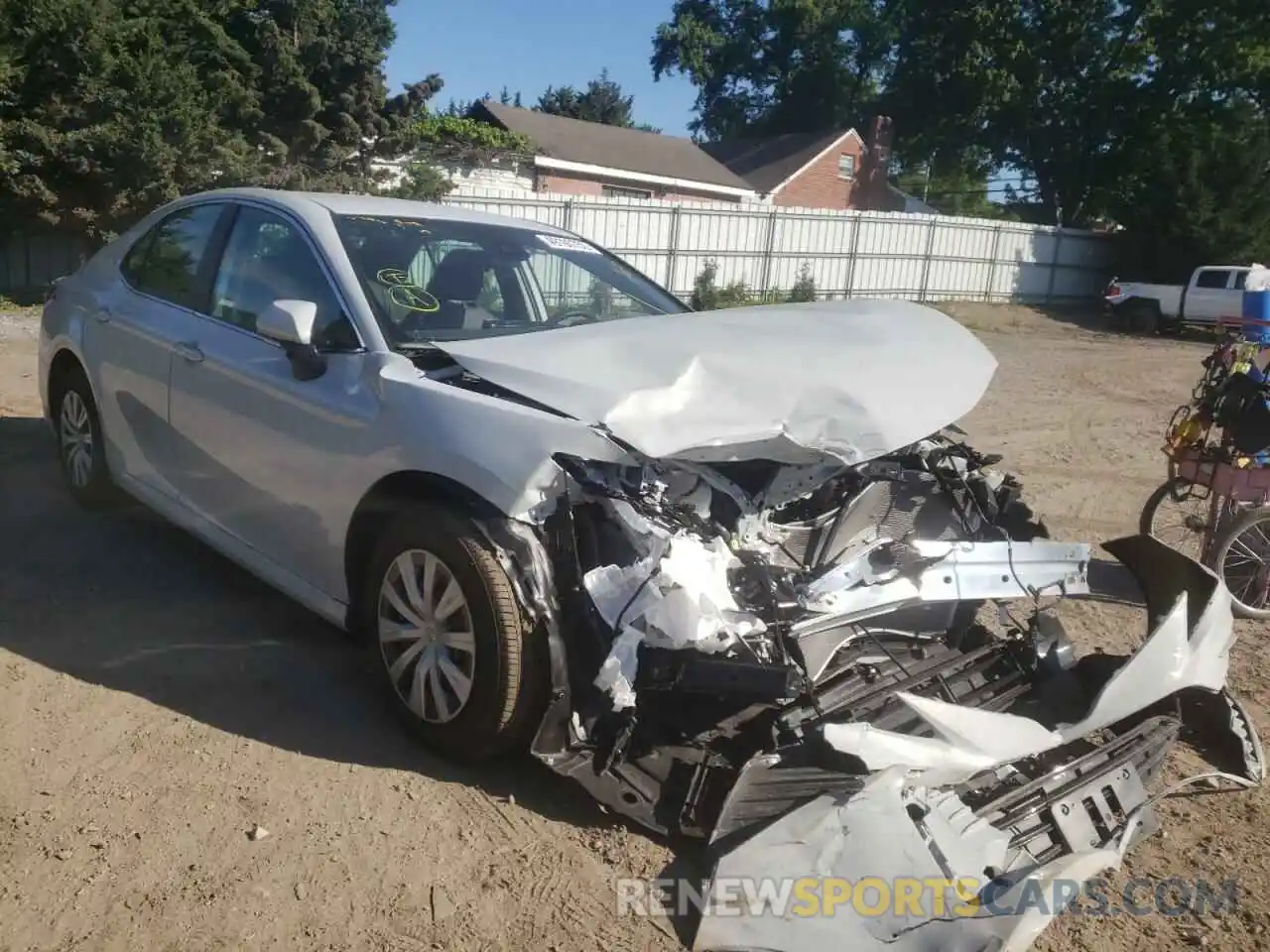 1 Photograph of a damaged car 4T1C31AK7NU038671 TOYOTA CAMRY 2022