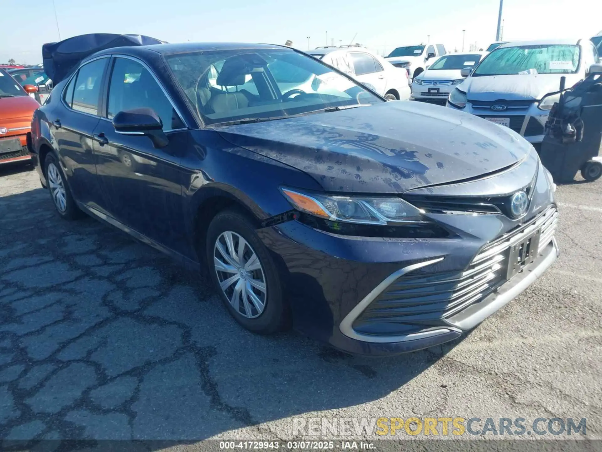 1 Photograph of a damaged car 4T1C31AK7NU042879 TOYOTA CAMRY 2022
