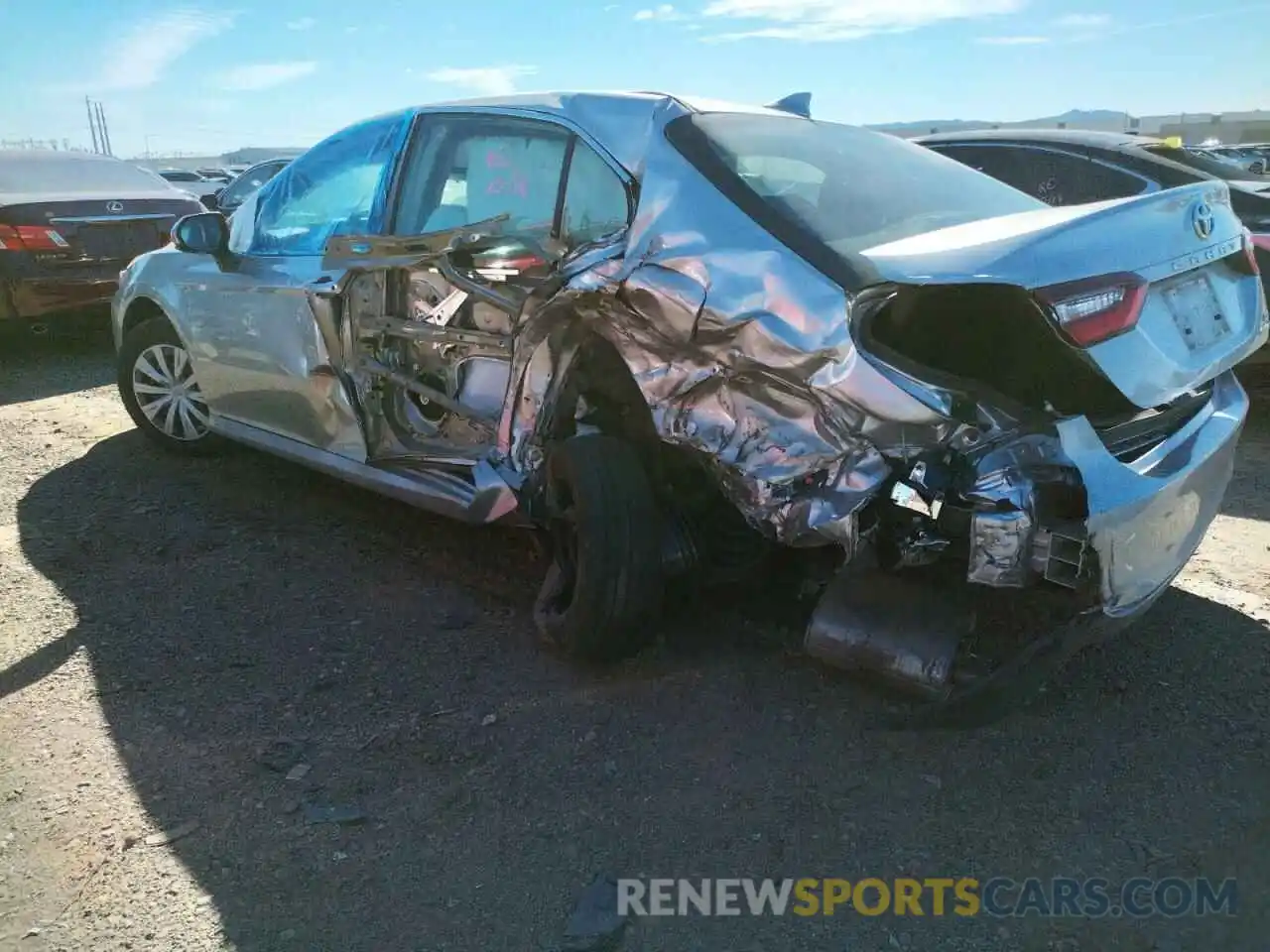 3 Photograph of a damaged car 4T1C31AK7NU571801 TOYOTA CAMRY 2022