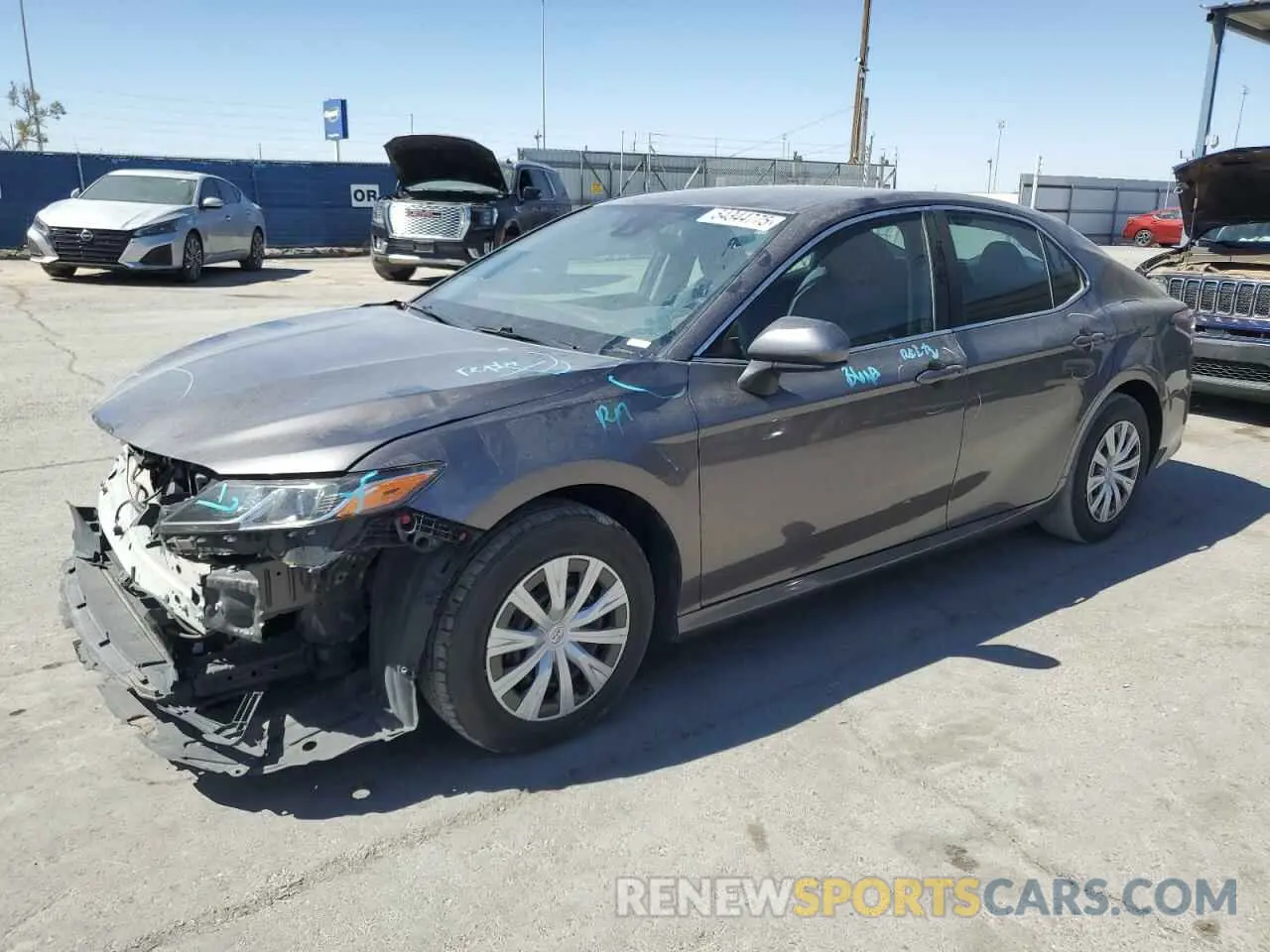 1 Photograph of a damaged car 4T1C31AK7NU574875 TOYOTA CAMRY 2022