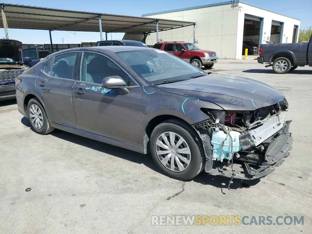 4 Photograph of a damaged car 4T1C31AK7NU574875 TOYOTA CAMRY 2022