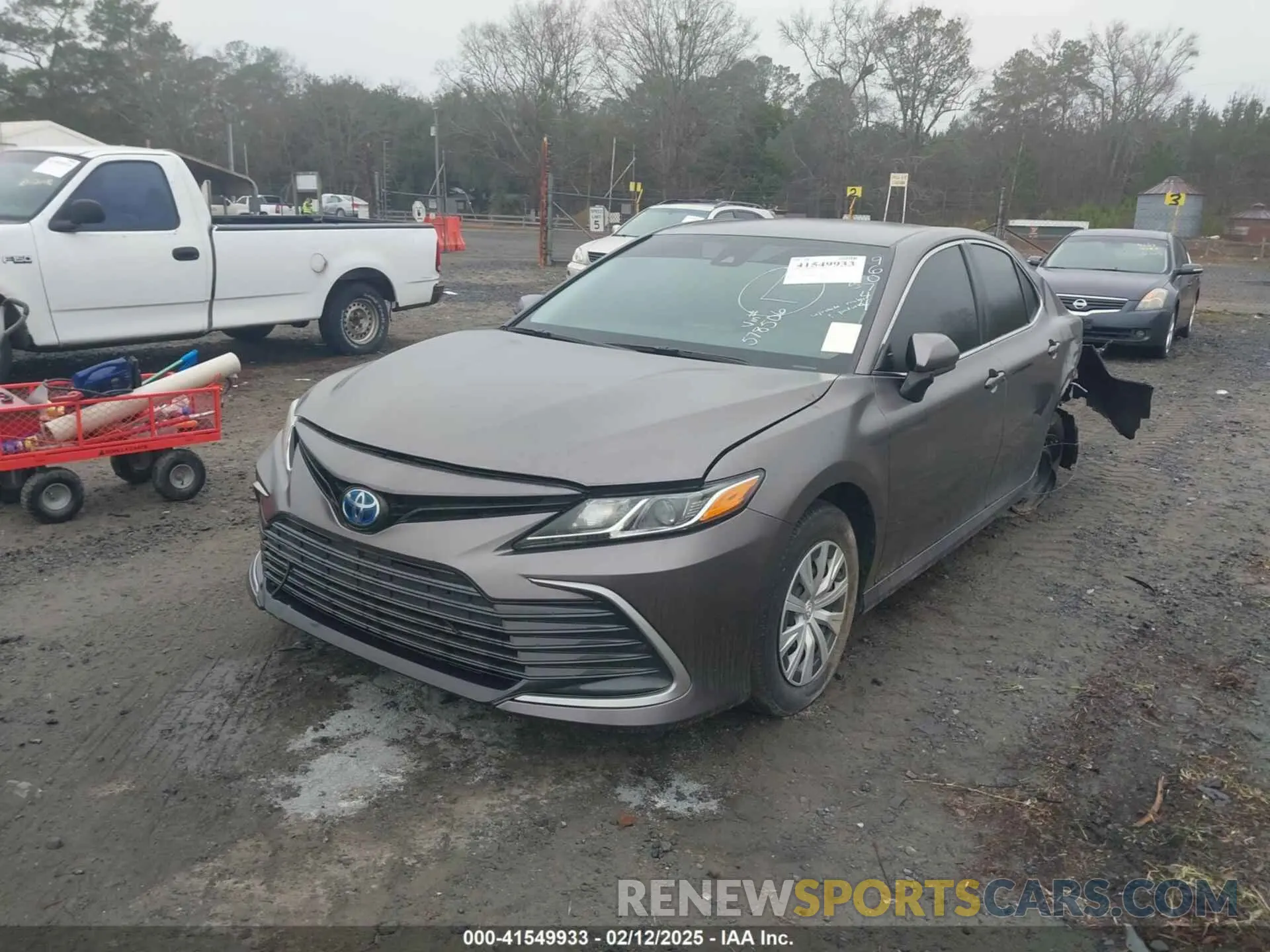 2 Photograph of a damaged car 4T1C31AK7NU578506 TOYOTA CAMRY 2022