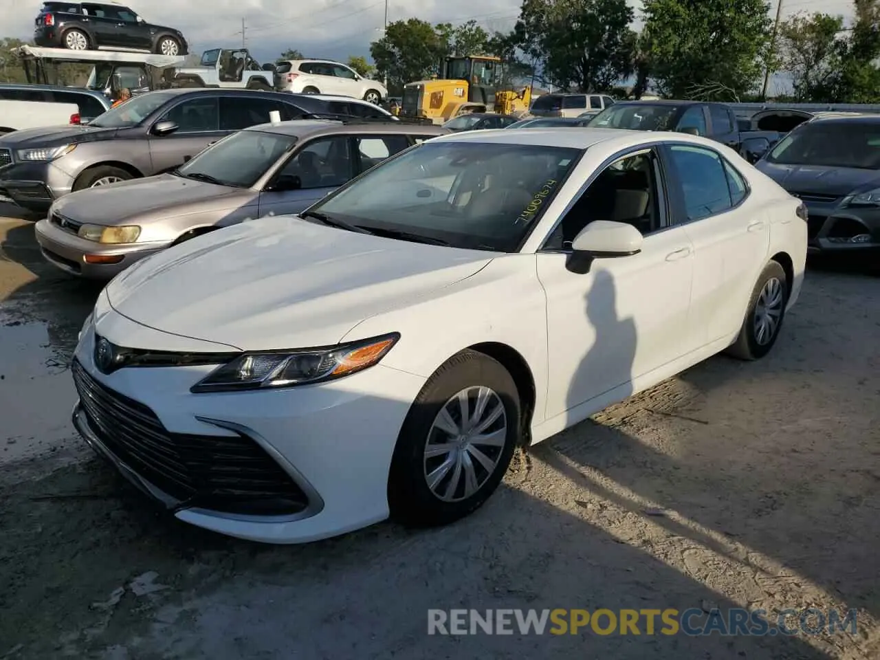 1 Photograph of a damaged car 4T1C31AK7NU584290 TOYOTA CAMRY 2022