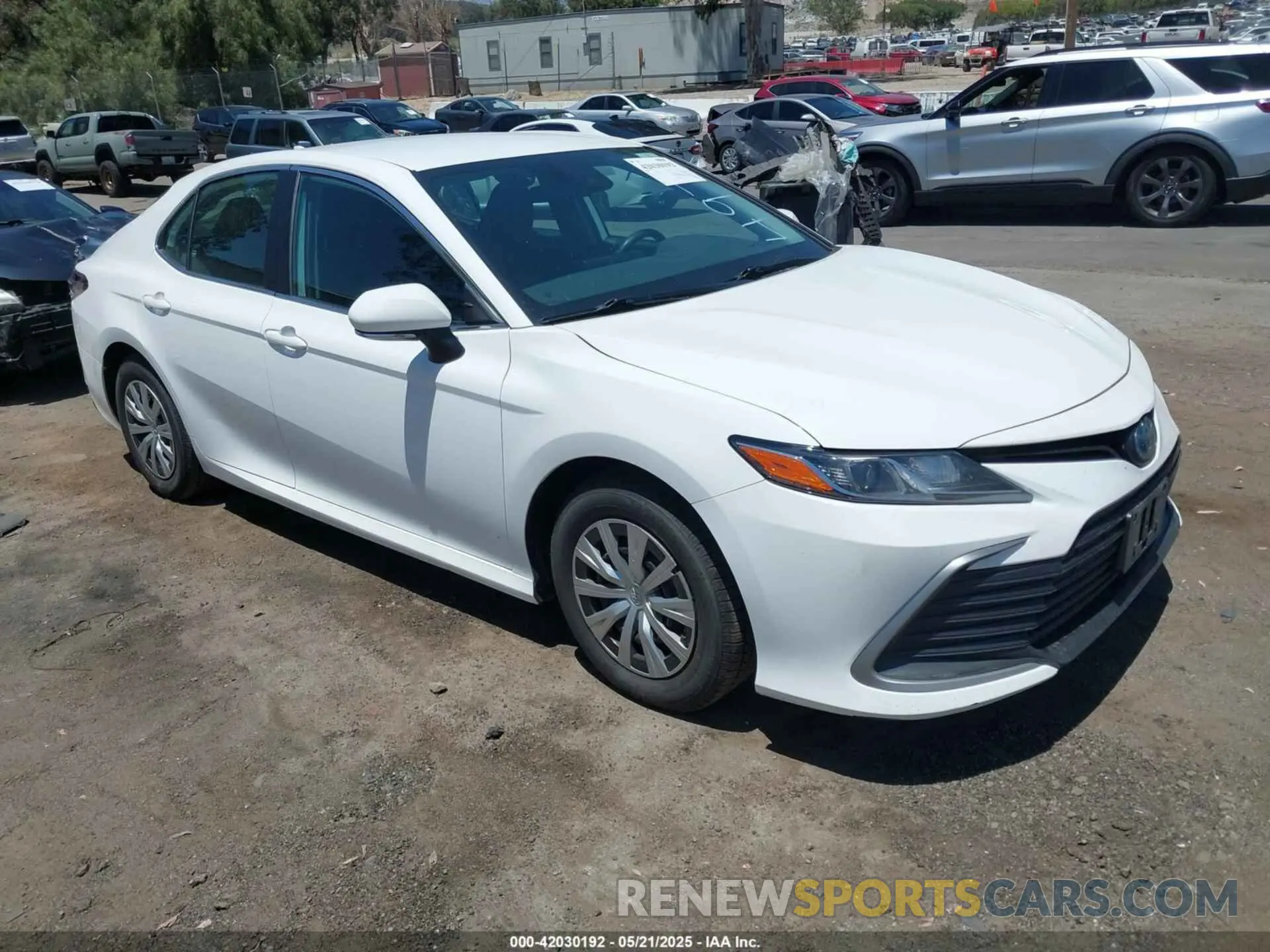 1 Photograph of a damaged car 4T1C31AK7NU584970 TOYOTA CAMRY 2022