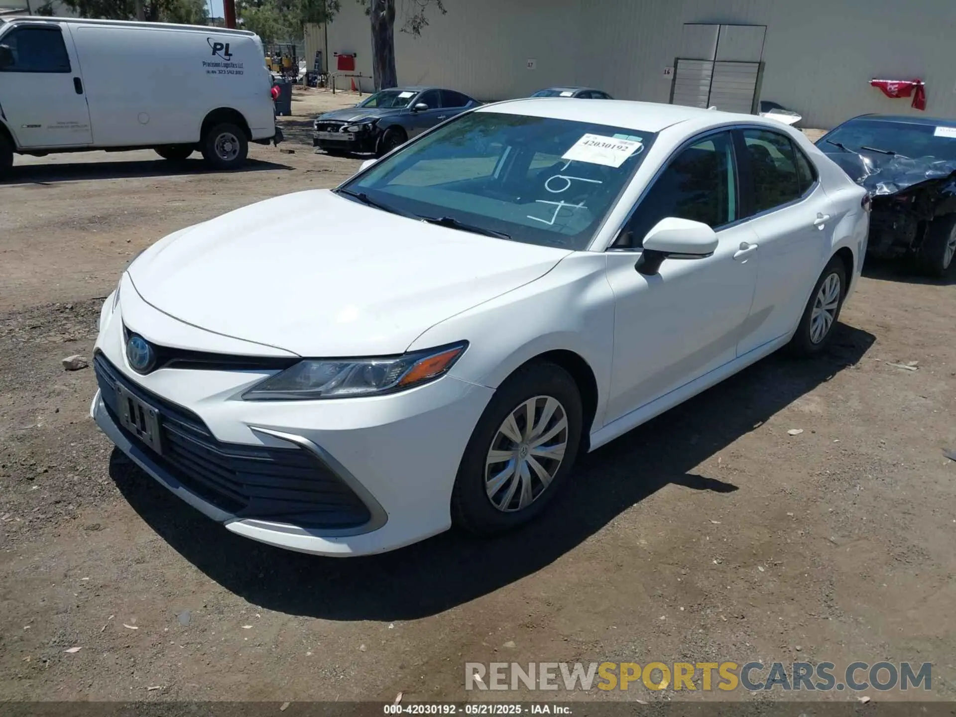 2 Photograph of a damaged car 4T1C31AK7NU584970 TOYOTA CAMRY 2022