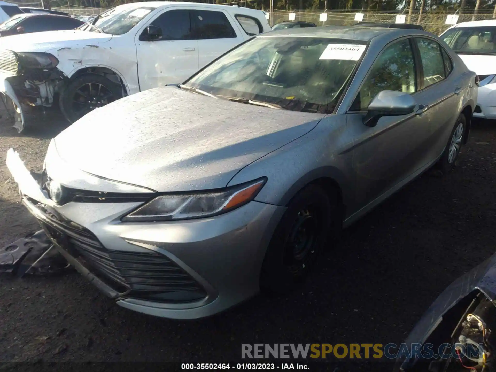 2 Photograph of a damaged car 4T1C31AK8NU571211 TOYOTA CAMRY 2022