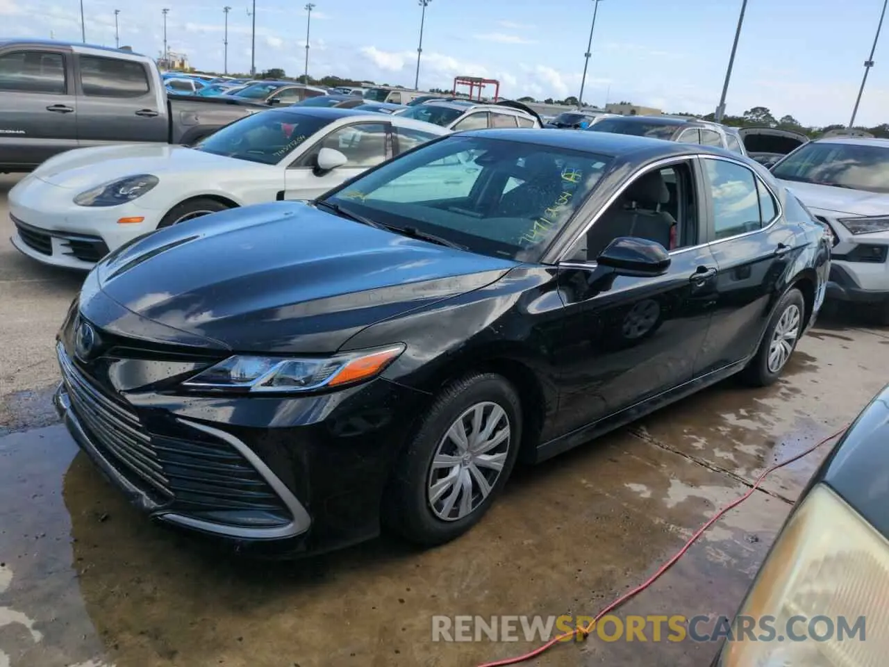 1 Photograph of a damaged car 4T1C31AK8NU576909 TOYOTA CAMRY 2022