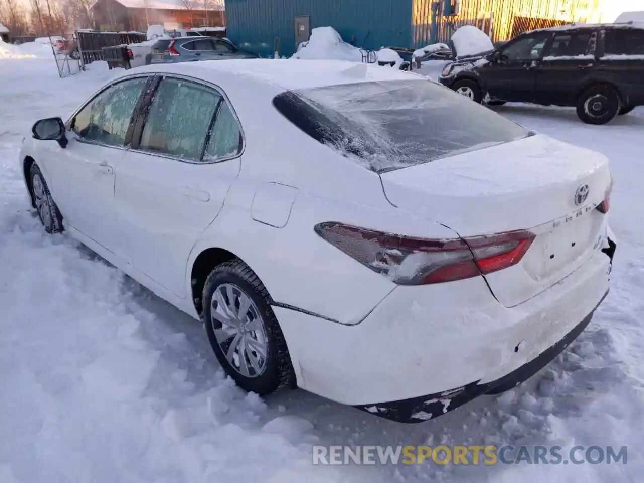 3 Photograph of a damaged car 4T1C31AK9NU574862 TOYOTA CAMRY 2022