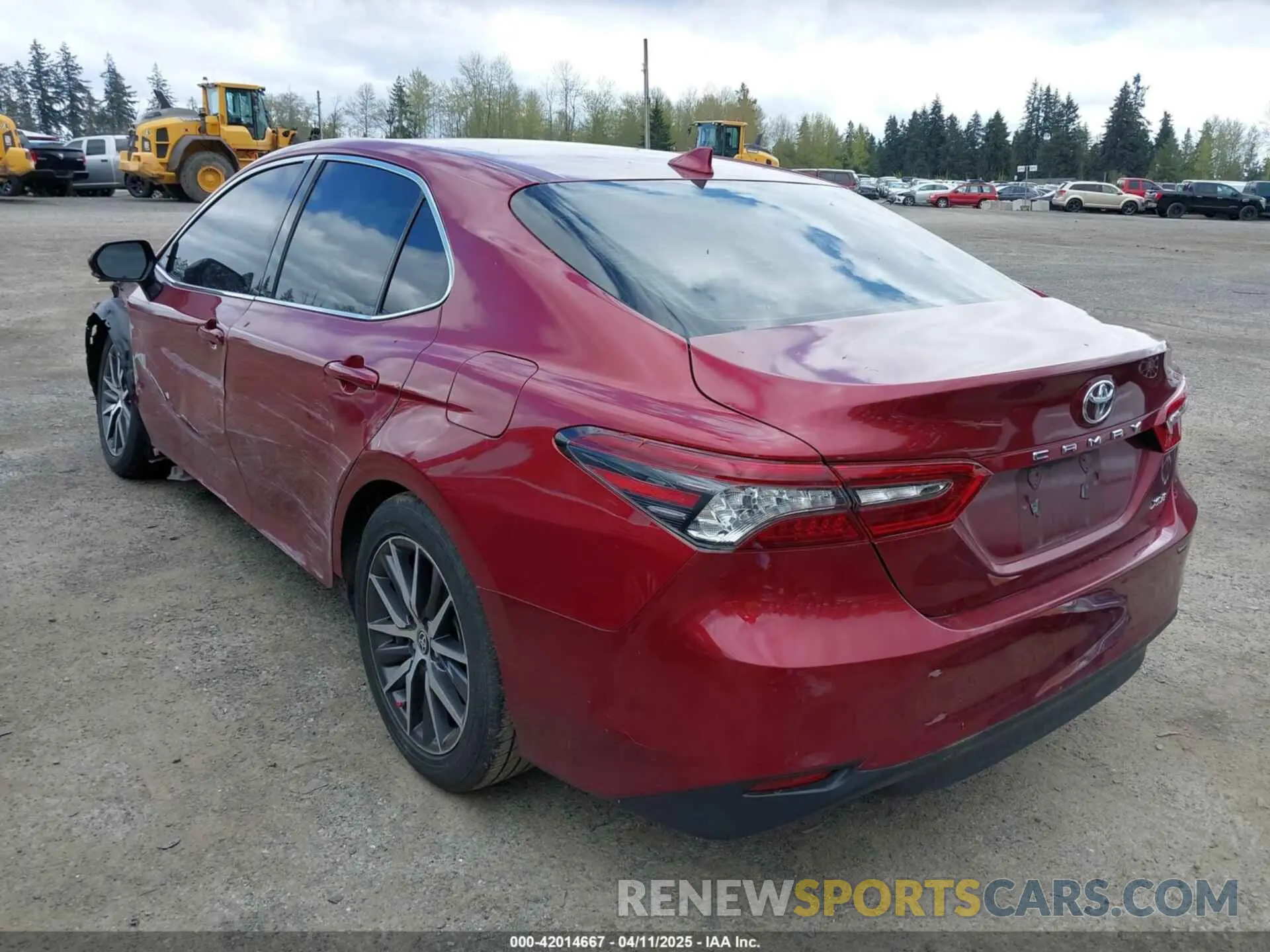 3 Photograph of a damaged car 4T1F11AK1NU030164 TOYOTA CAMRY 2022