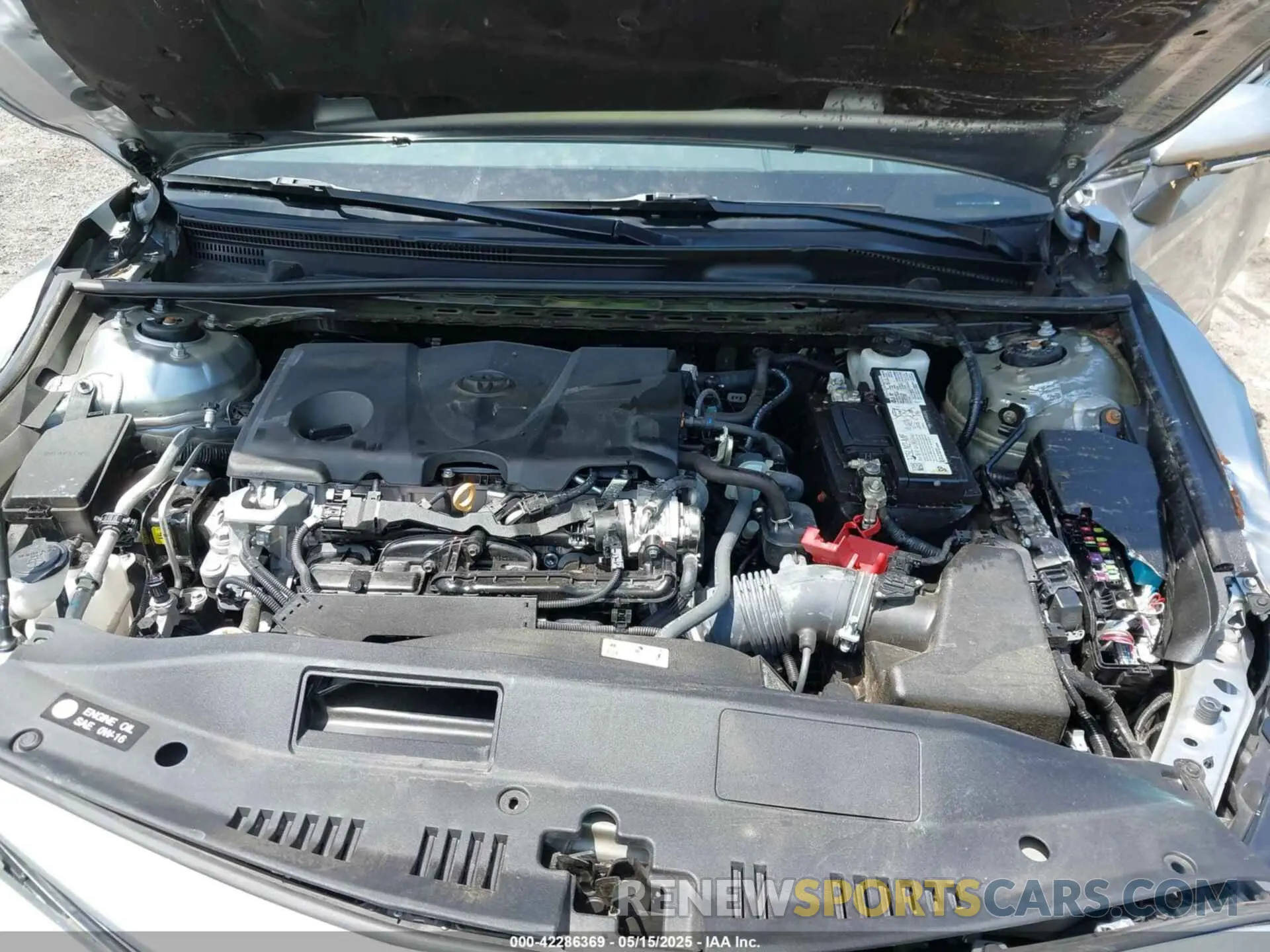 10 Photograph of a damaged car 4T1F11AK7NU712529 TOYOTA CAMRY 2022