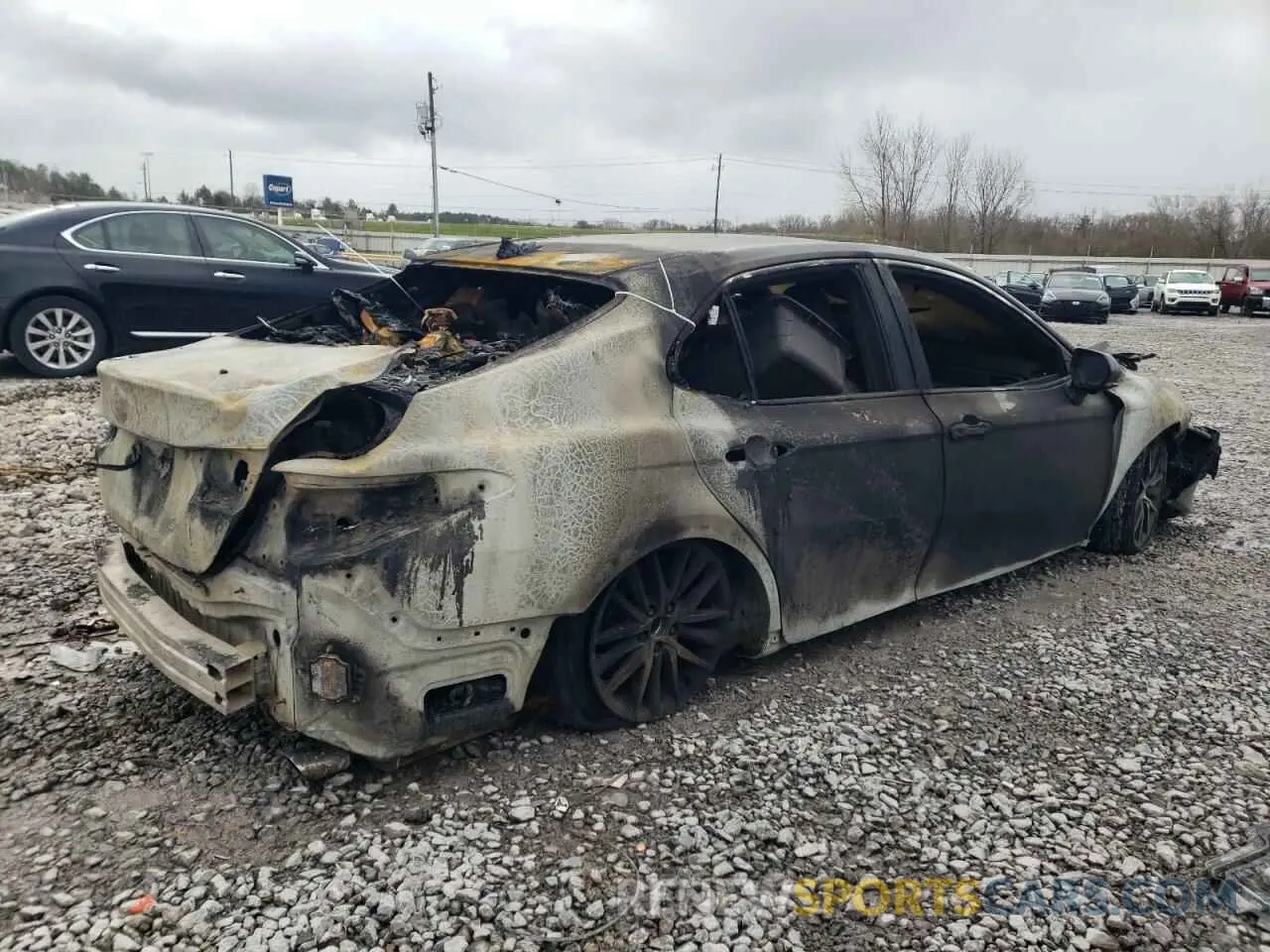 3 Photograph of a damaged car 4T1F11AK9NU068354 TOYOTA CAMRY 2022