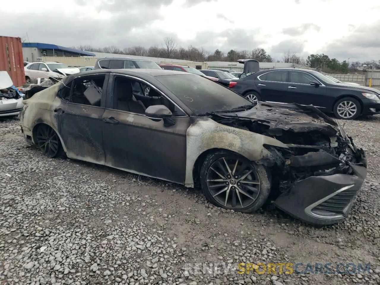 4 Photograph of a damaged car 4T1F11AK9NU068354 TOYOTA CAMRY 2022