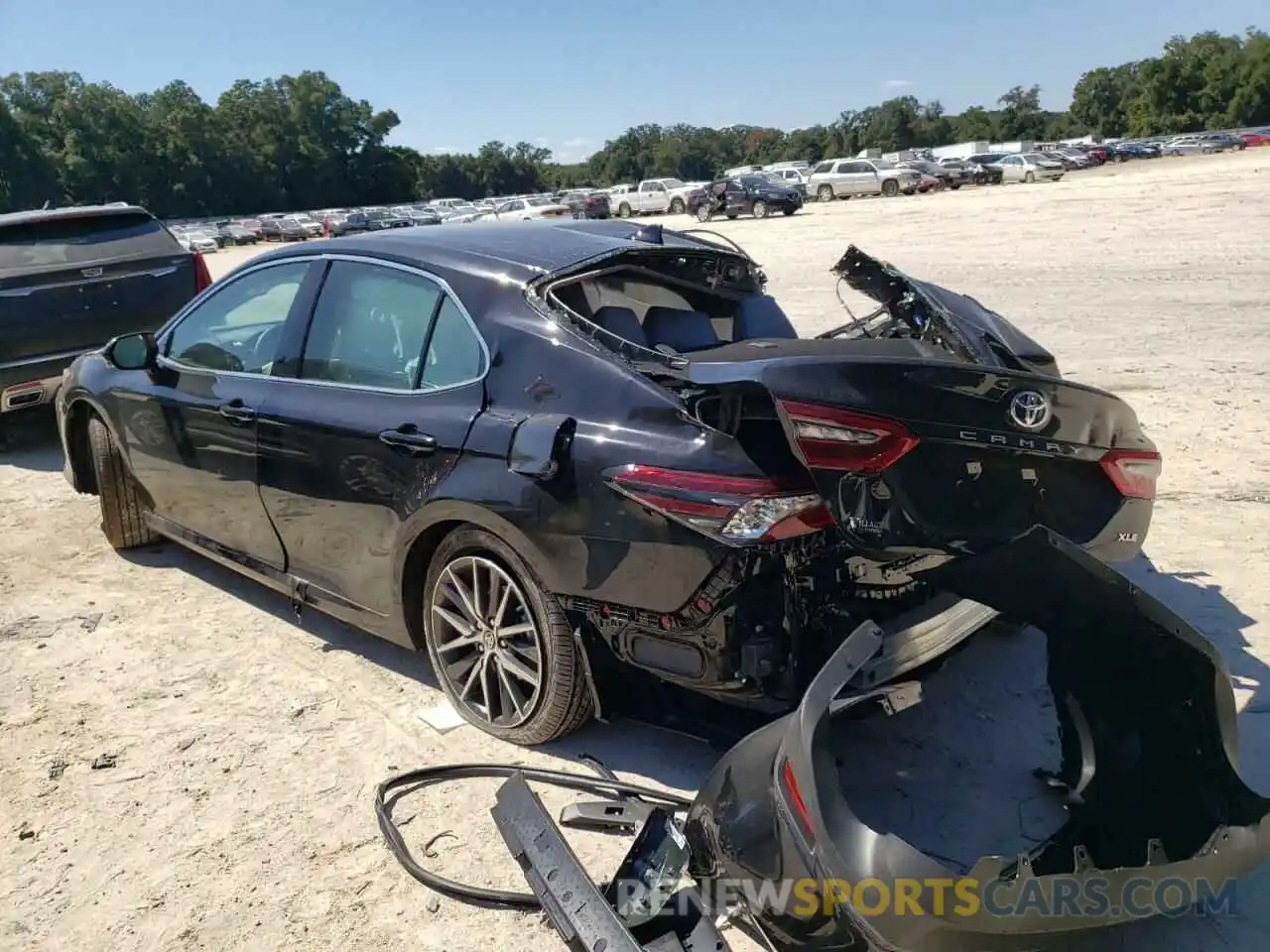 3 Photograph of a damaged car 4T1F11AKXNU064782 TOYOTA CAMRY 2022